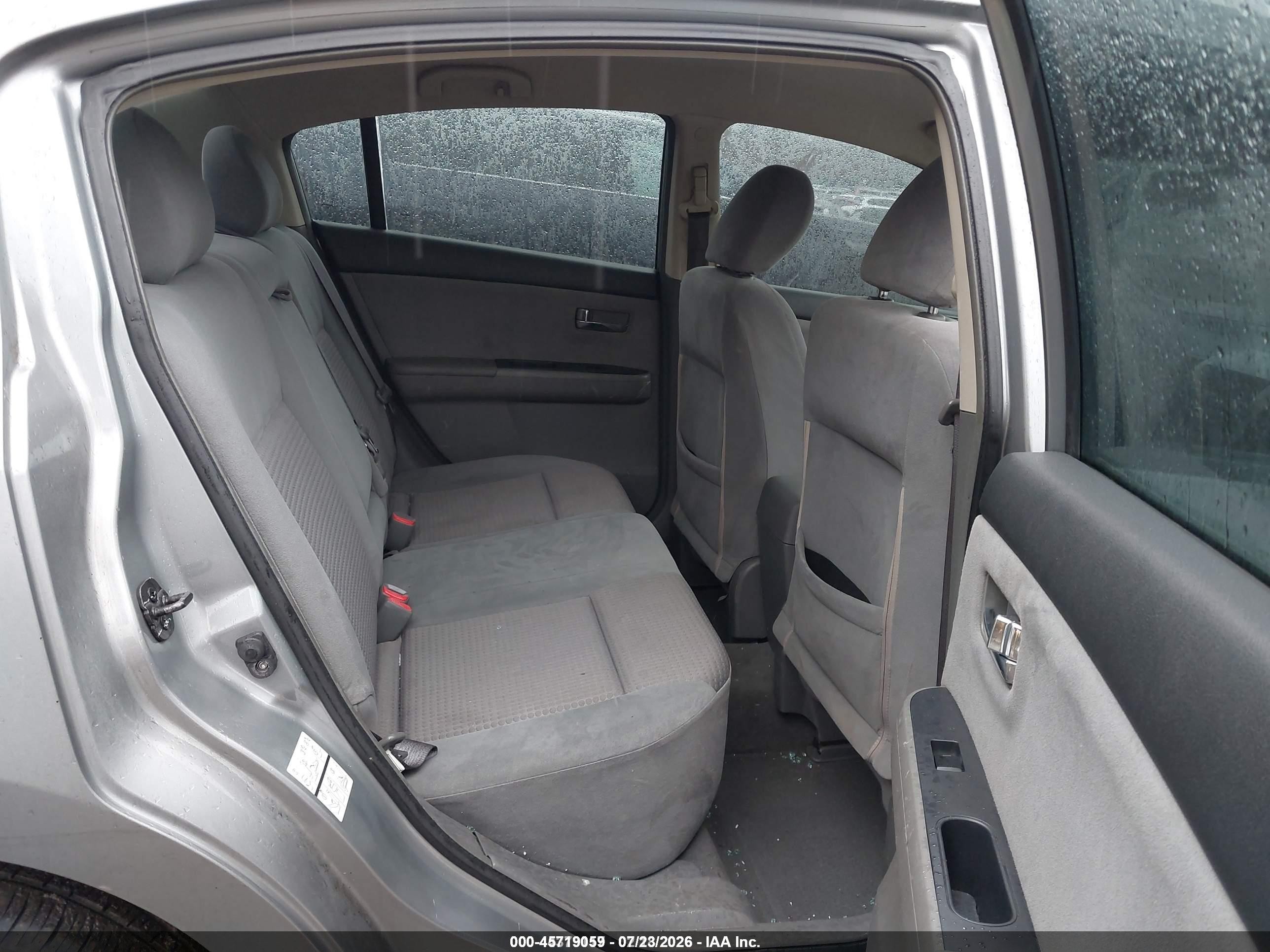 2008 Nissan Sentra 2.0s Gray vin: 3N1AB61E38L737674