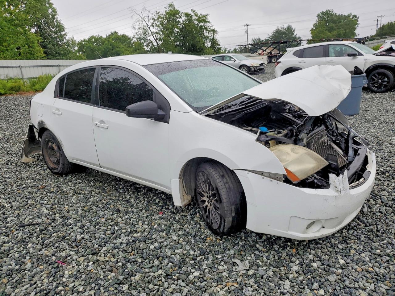 2008 Nissan Sentra 2.0 Белый vin: 3N1AB61E38L745225