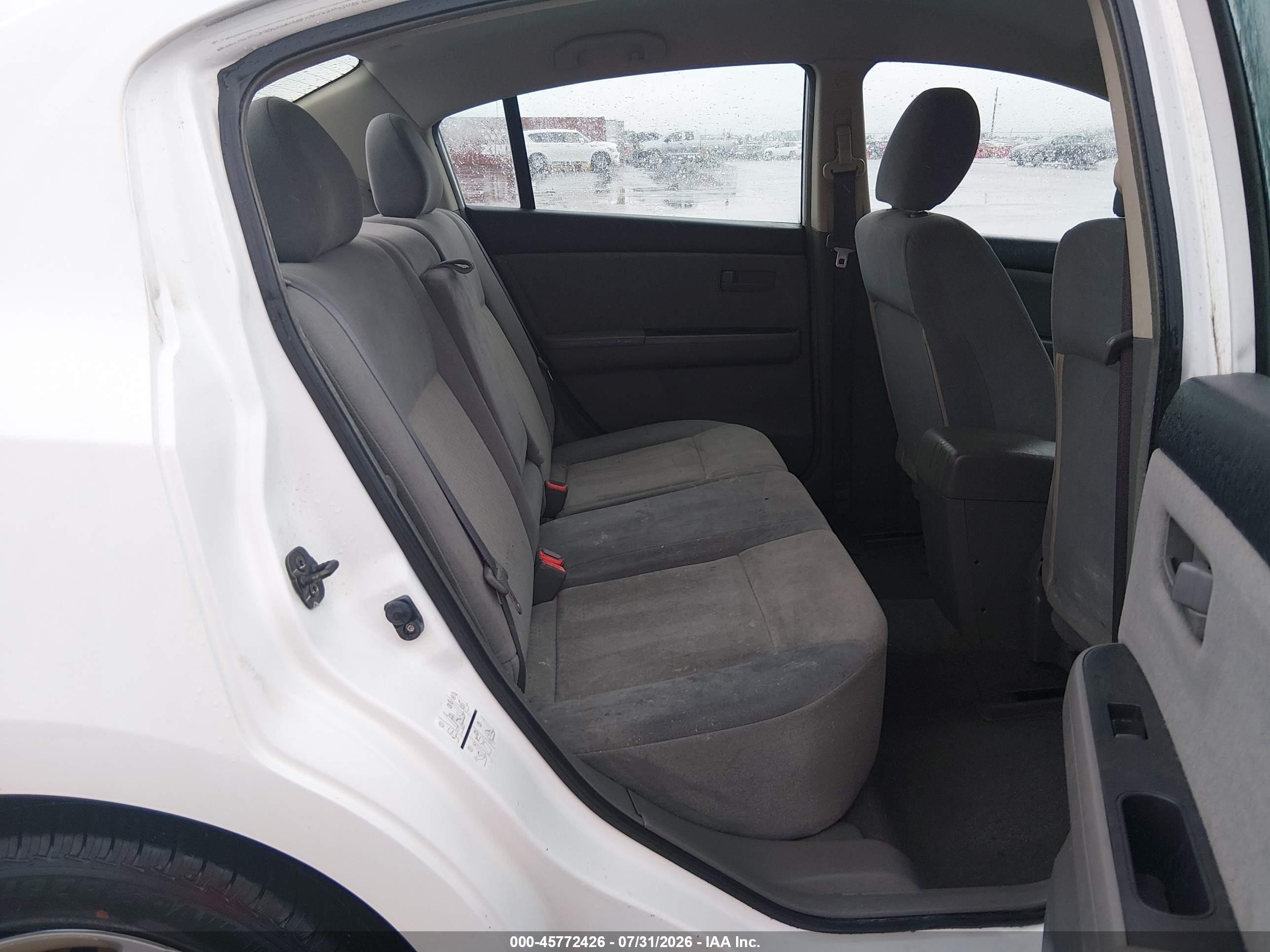 2009 Nissan Sentra 2.0 White vin: 3N1AB61E39L606214