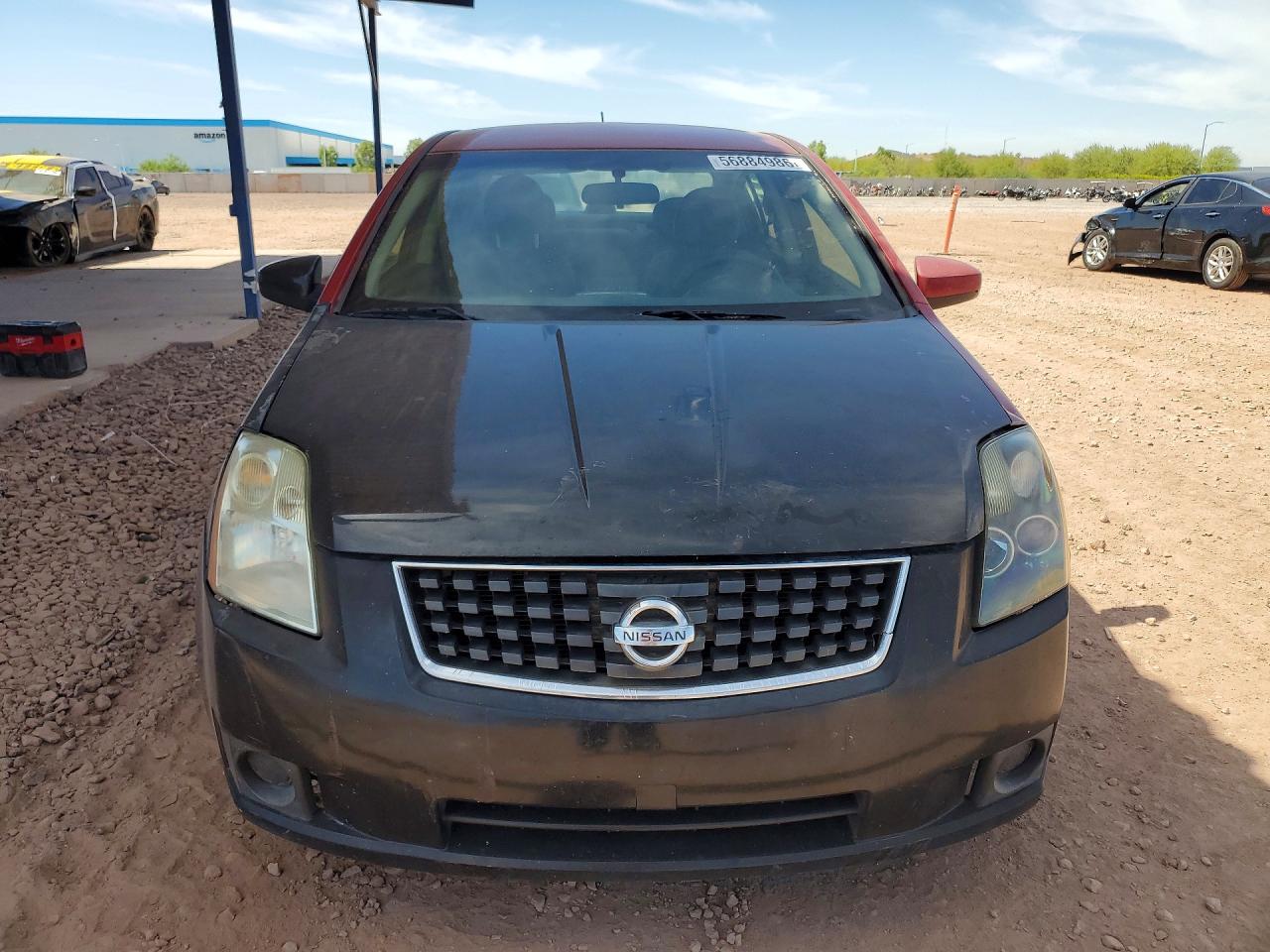 2009 Nissan Sentra 2.0 Красный vin: 3N1AB61E39L611865