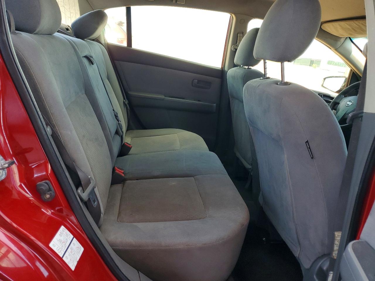 2009 Nissan Sentra 2.0 Красный vin: 3N1AB61E39L611865