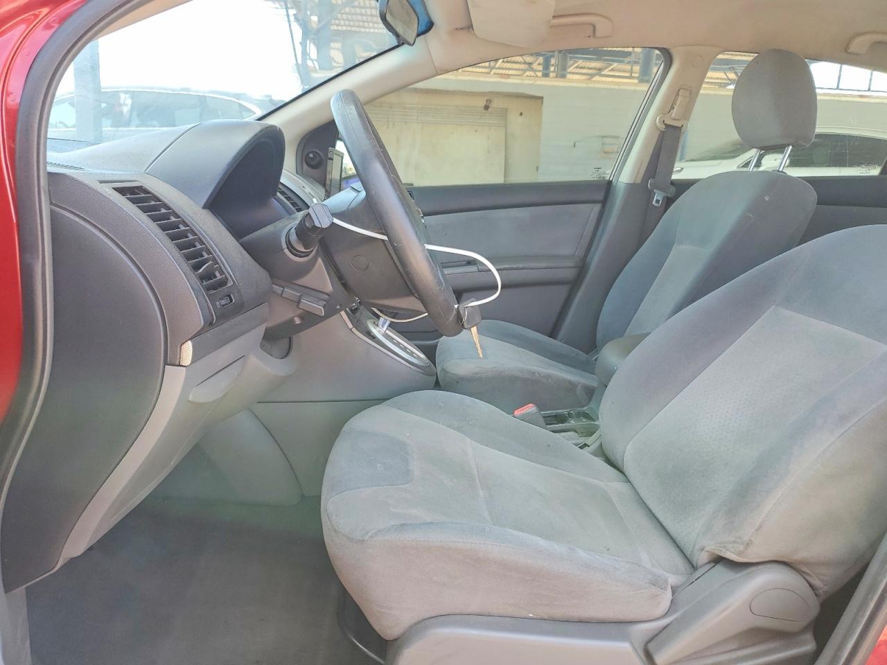 2009 Nissan Sentra 2.0 Красный vin: 3N1AB61E39L611865