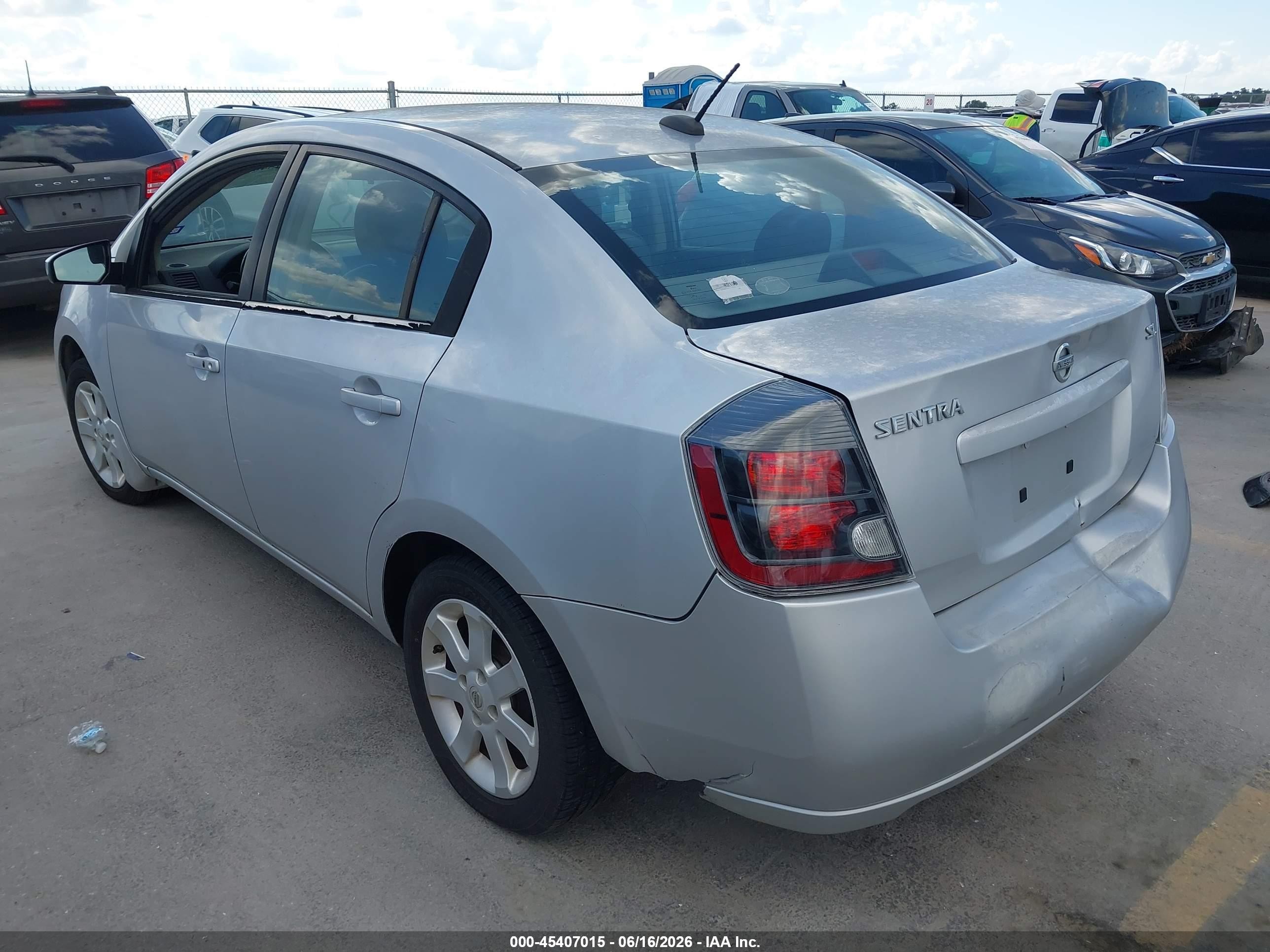 2009 Nissan Sentra 2.0sl Серебряный vin: 3N1AB61E39L632487