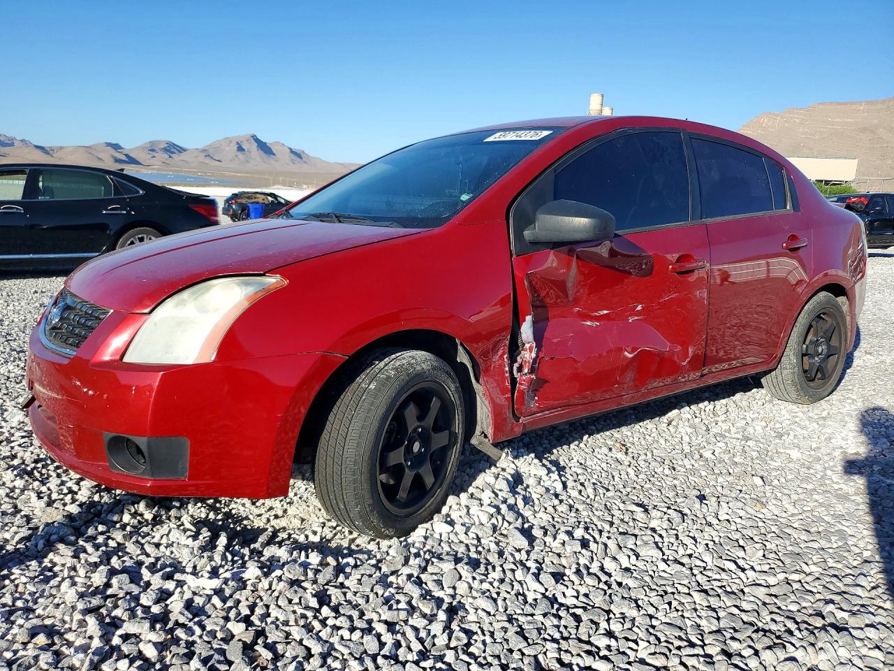 2009 Nissan Sentra 2.0 Red vin: 3N1AB61E39L633476