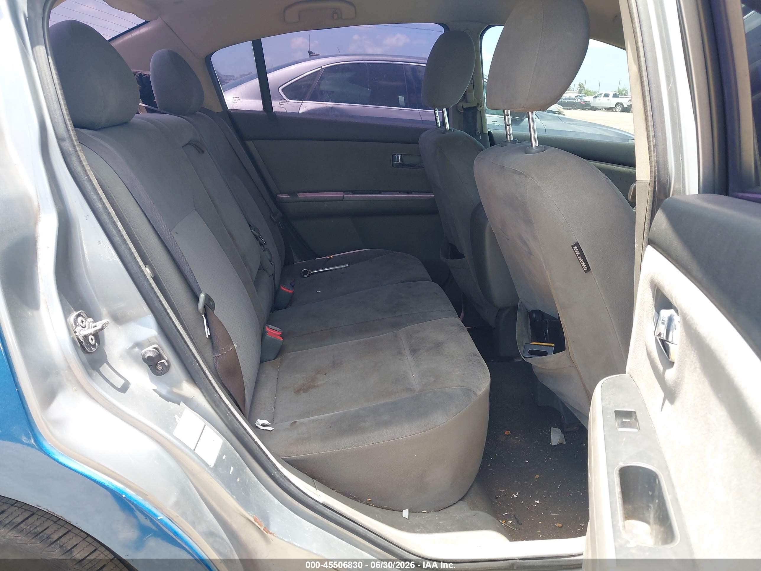 2009 Nissan Sentra 2.0s Blue vin: 3N1AB61E39L653498