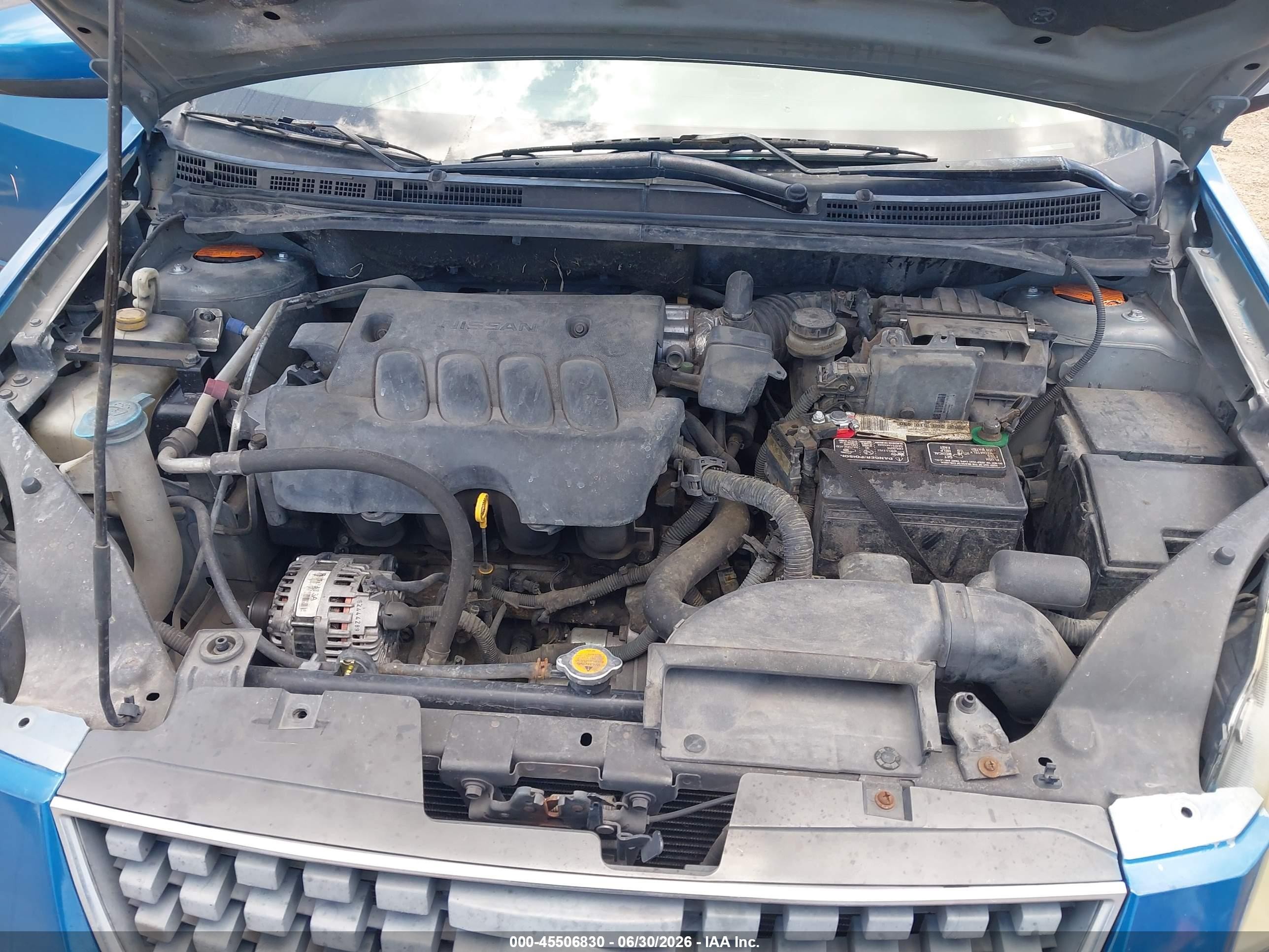 2009 Nissan Sentra 2.0s Blue vin: 3N1AB61E39L653498