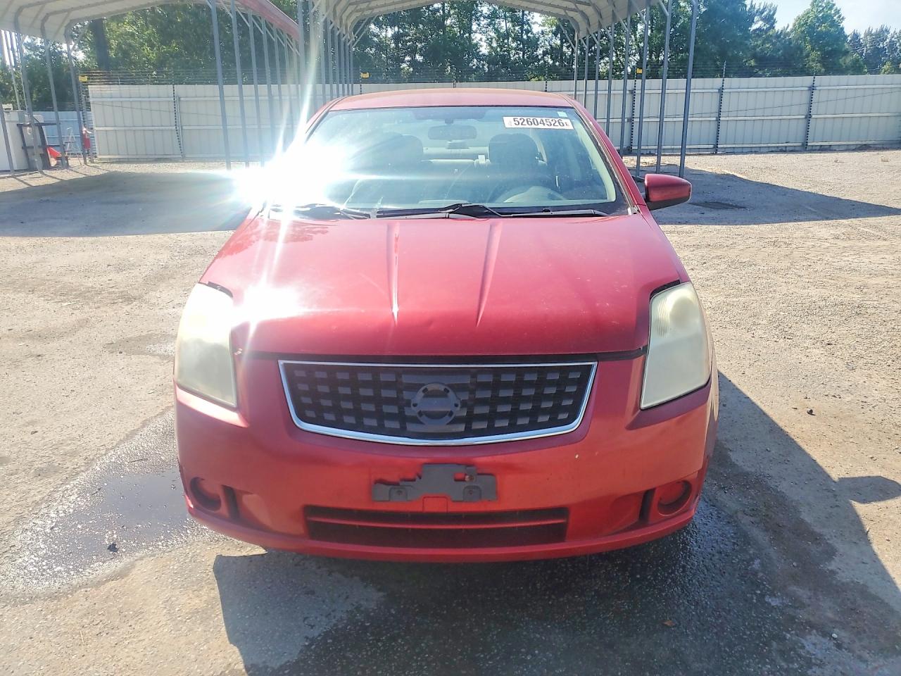 2009 Nissan Sentra 2.0 Red vin: 3N1AB61E39L658006