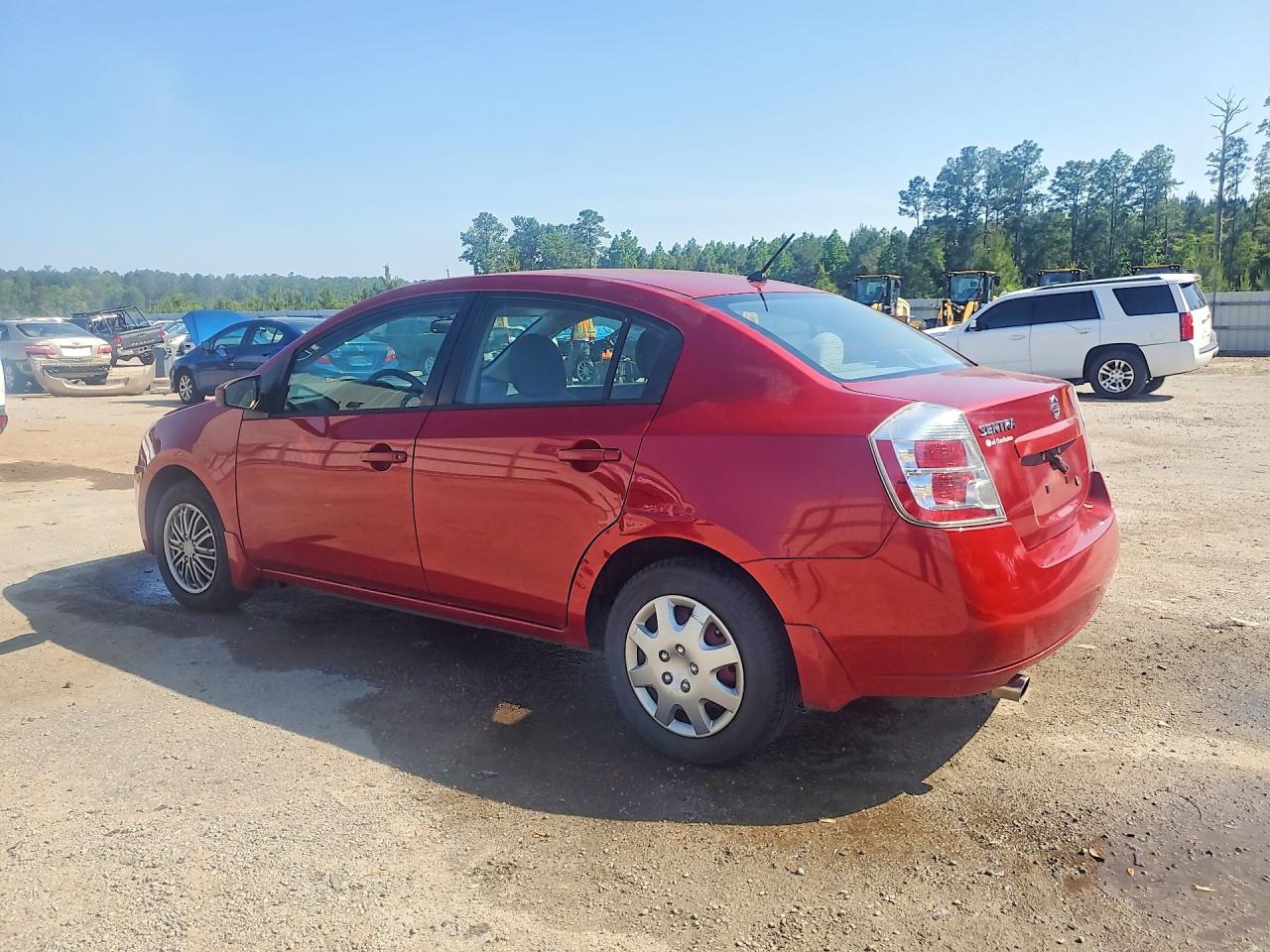 2009 Nissan Sentra 2.0 Red vin: 3N1AB61E39L658006