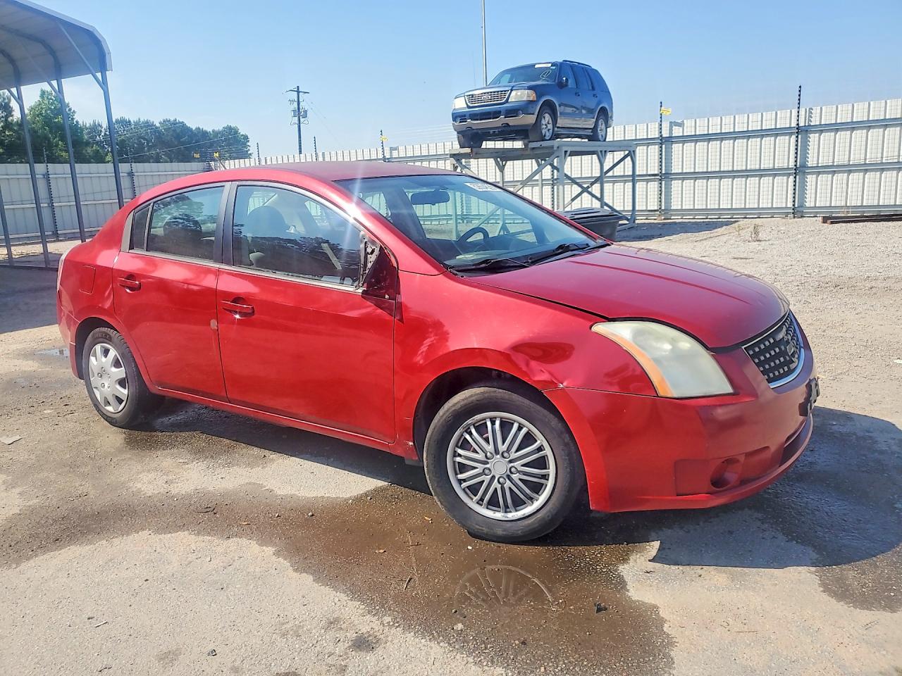 2009 Nissan Sentra 2.0 Red vin: 3N1AB61E39L658006