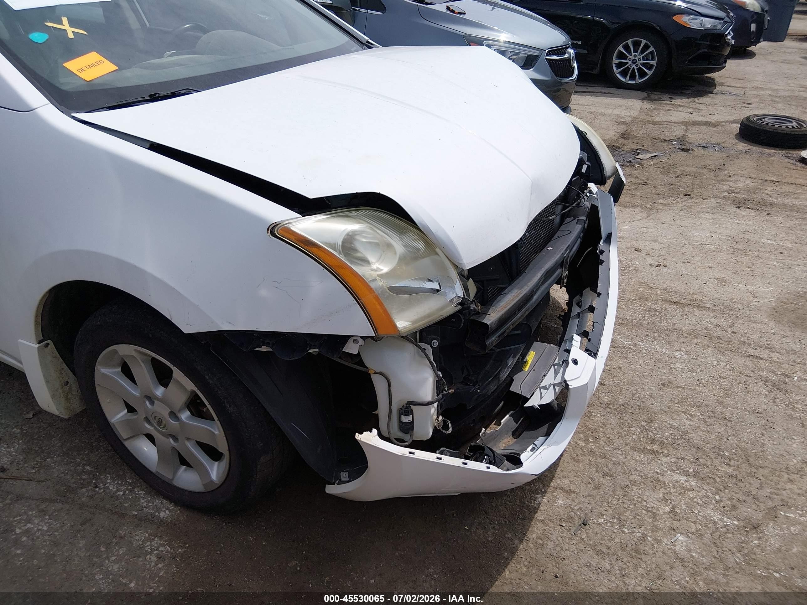 2009 Nissan Sentra 2.0s White vin: 3N1AB61E39L680698