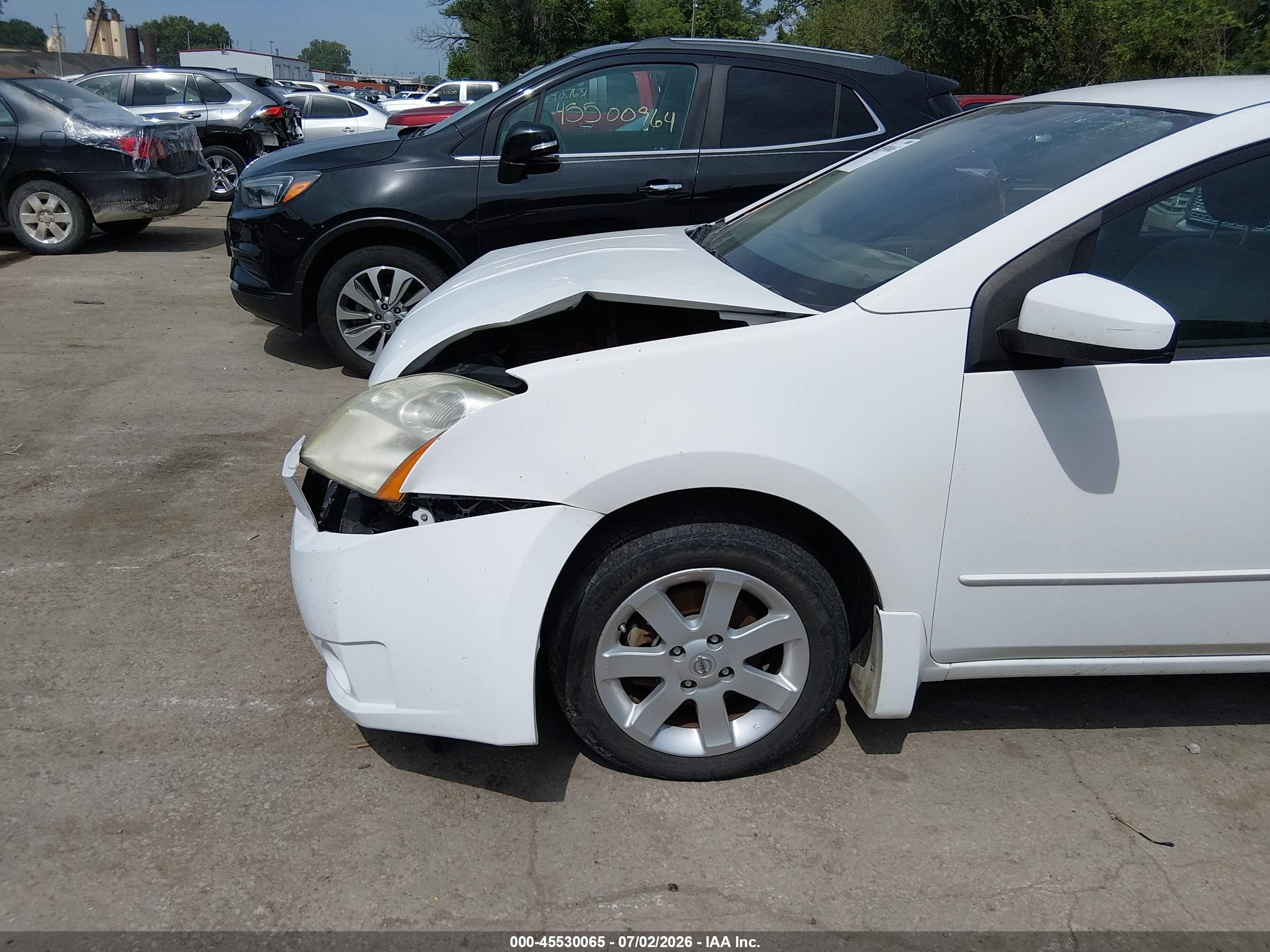 2009 Nissan Sentra 2.0s White vin: 3N1AB61E39L680698