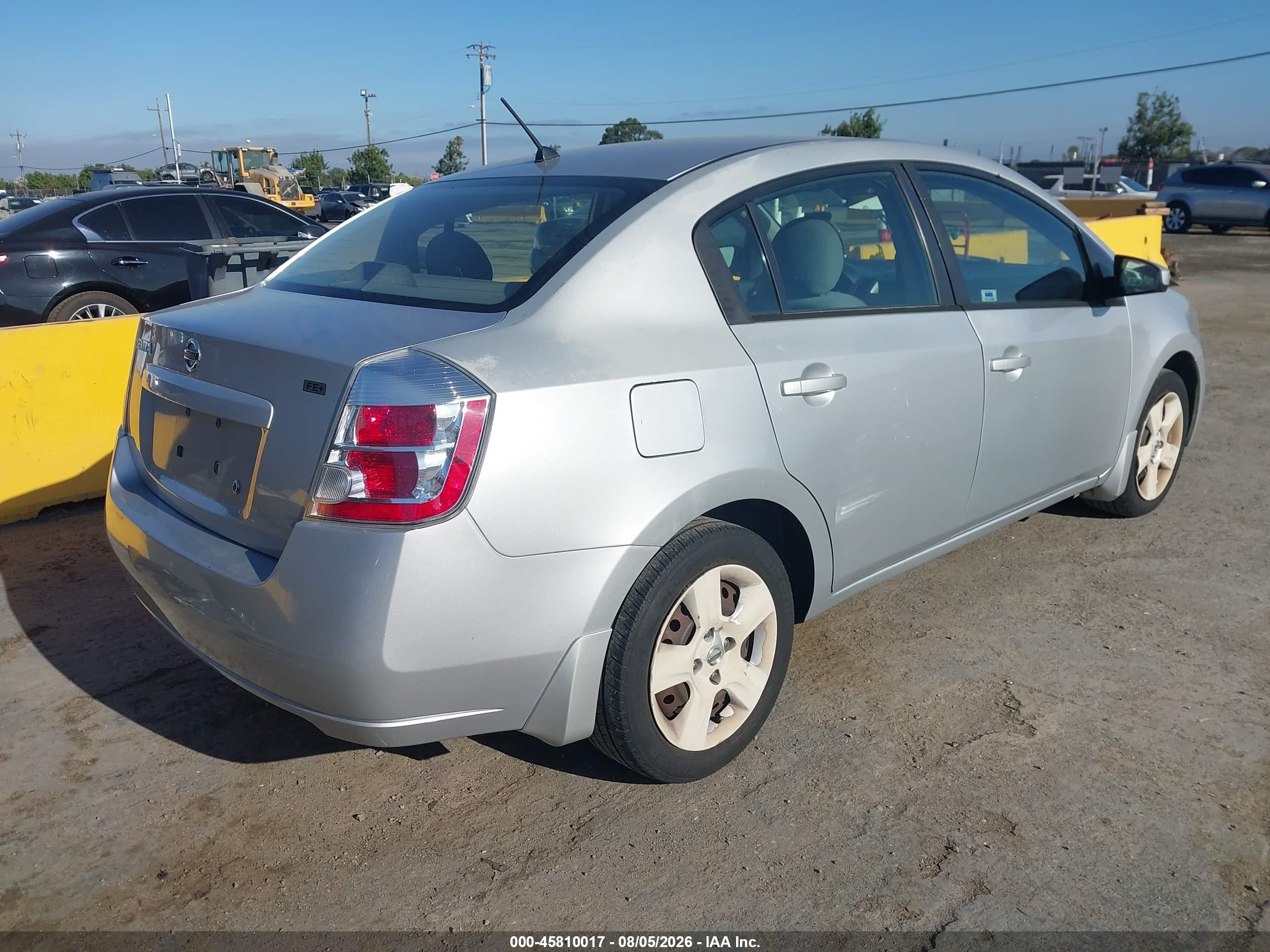 2009 Nissan Sentra 2.0s Silver vin: 3N1AB61E39L693757