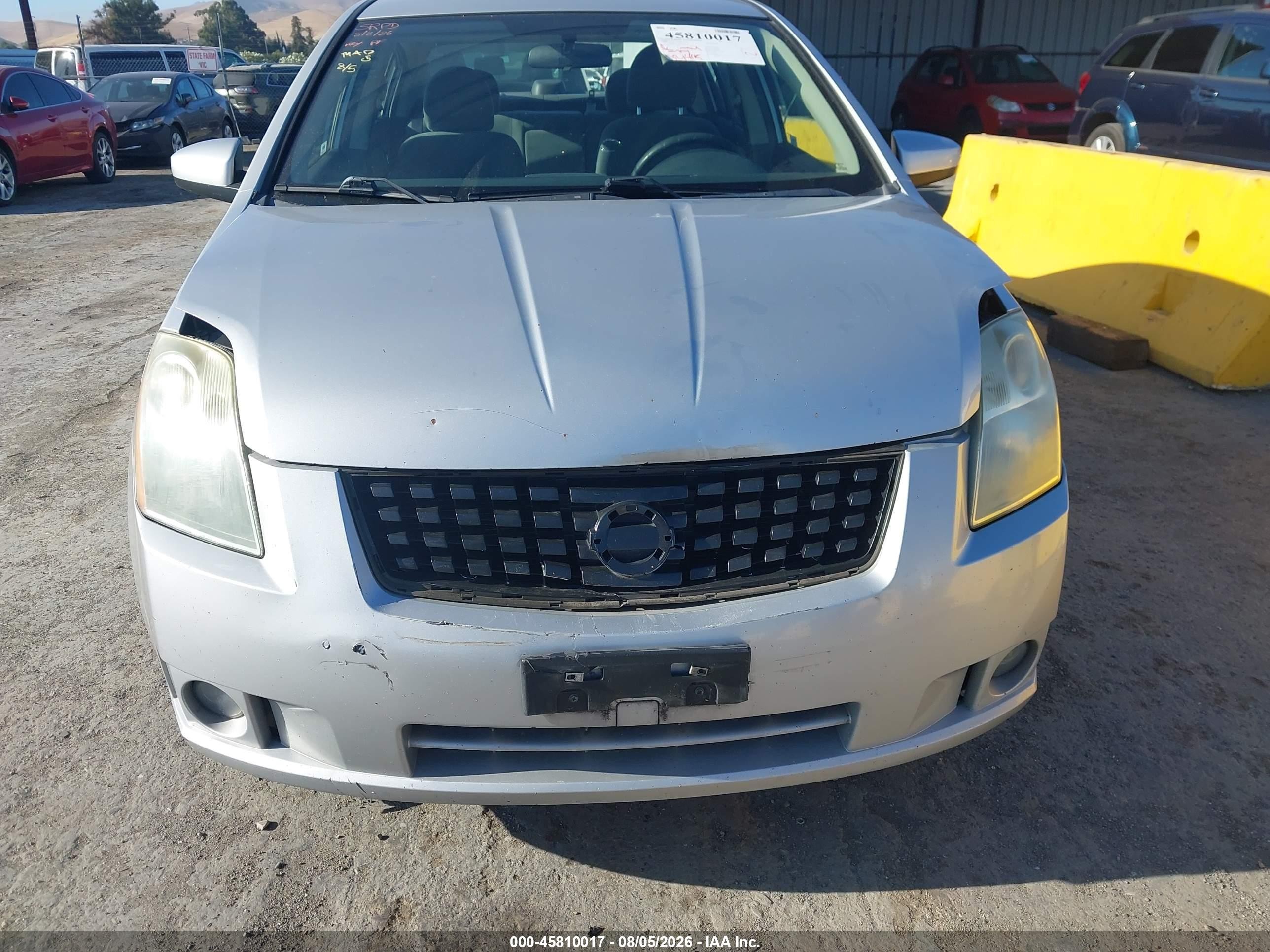 2009 Nissan Sentra 2.0s Silver vin: 3N1AB61E39L693757