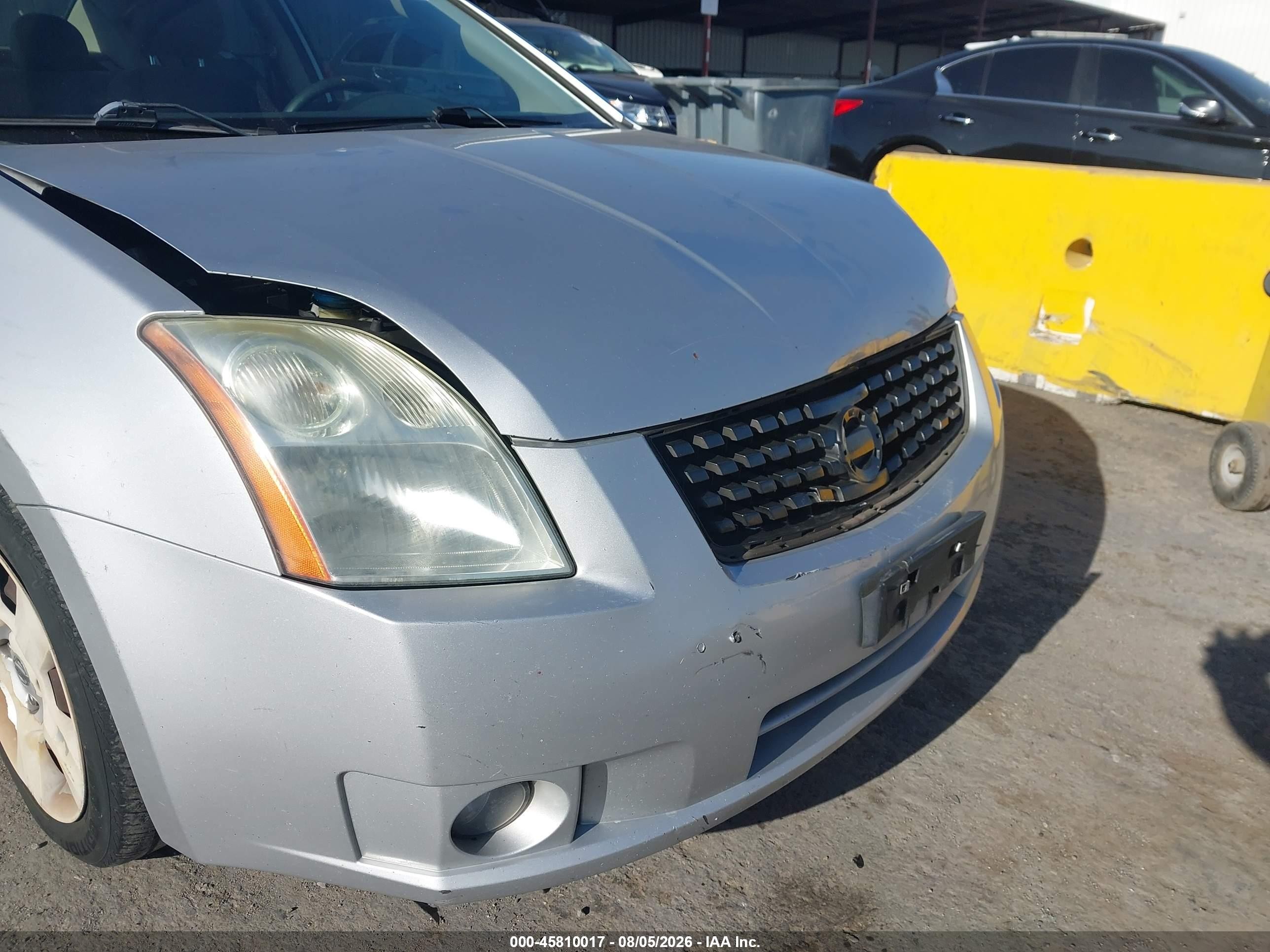 2009 Nissan Sentra 2.0s Silver vin: 3N1AB61E39L693757