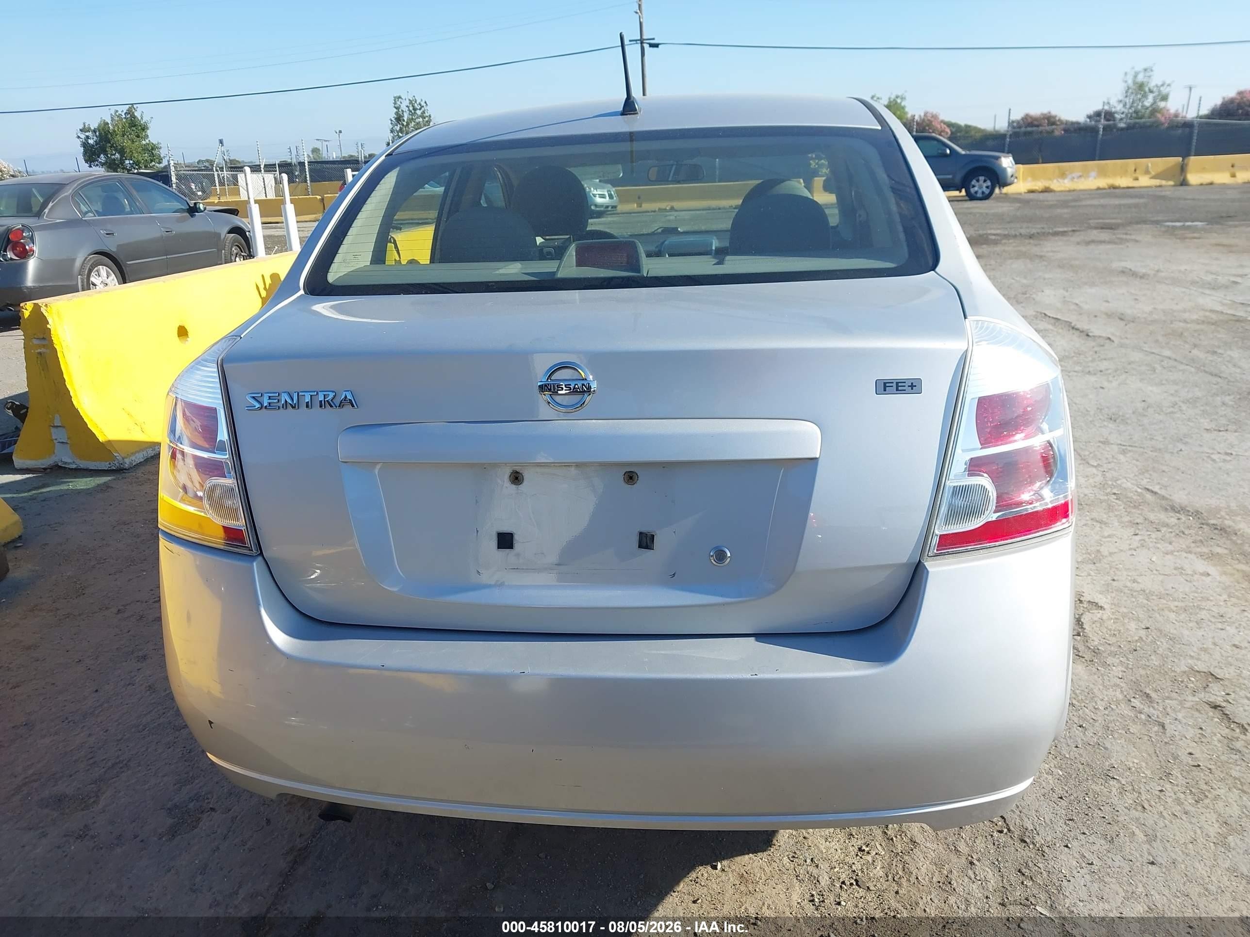 2009 Nissan Sentra 2.0s Silver vin: 3N1AB61E39L693757