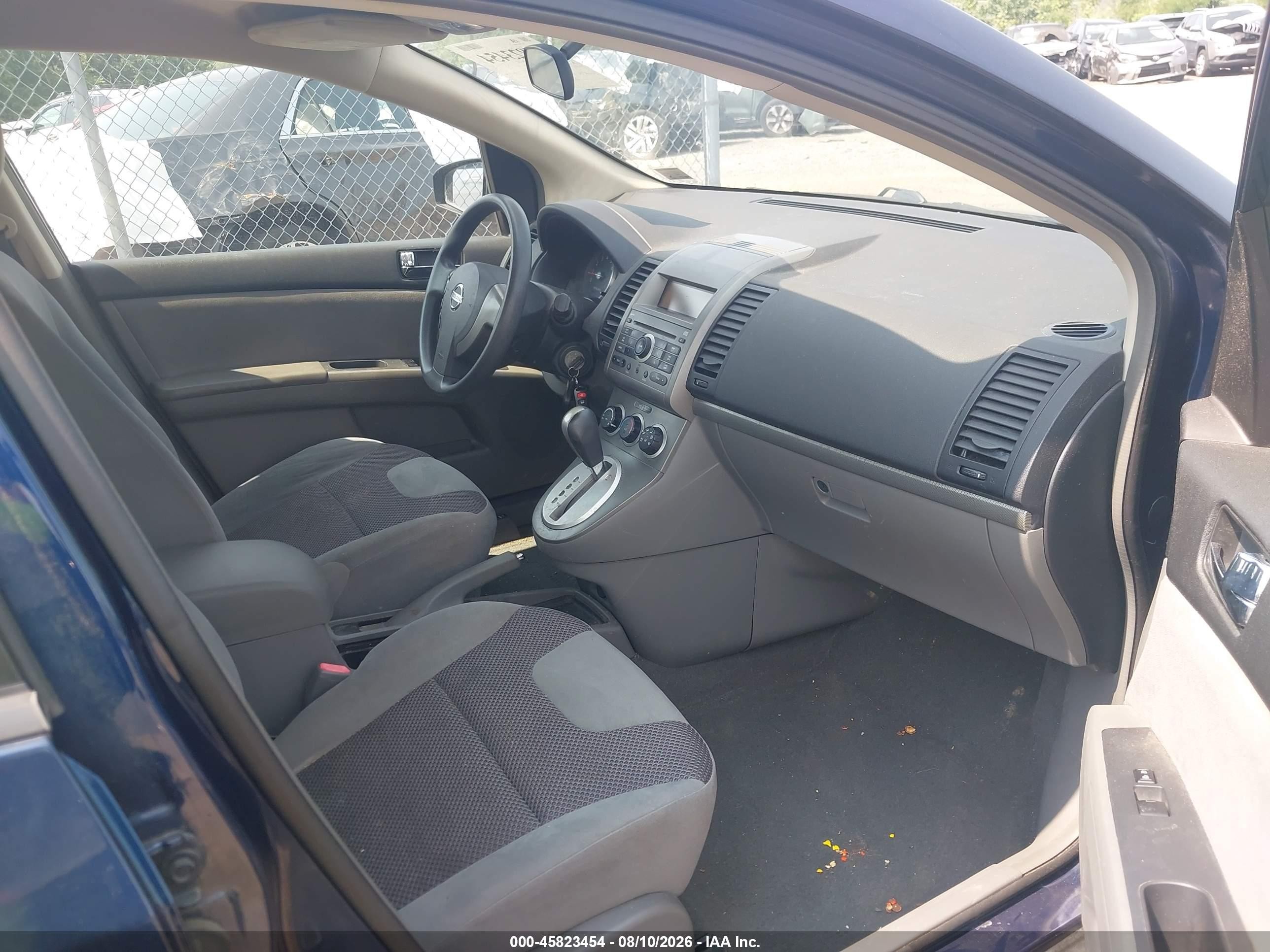 2007 Nissan Sentra 2.0s Blue vin: 3N1AB61E47L640045