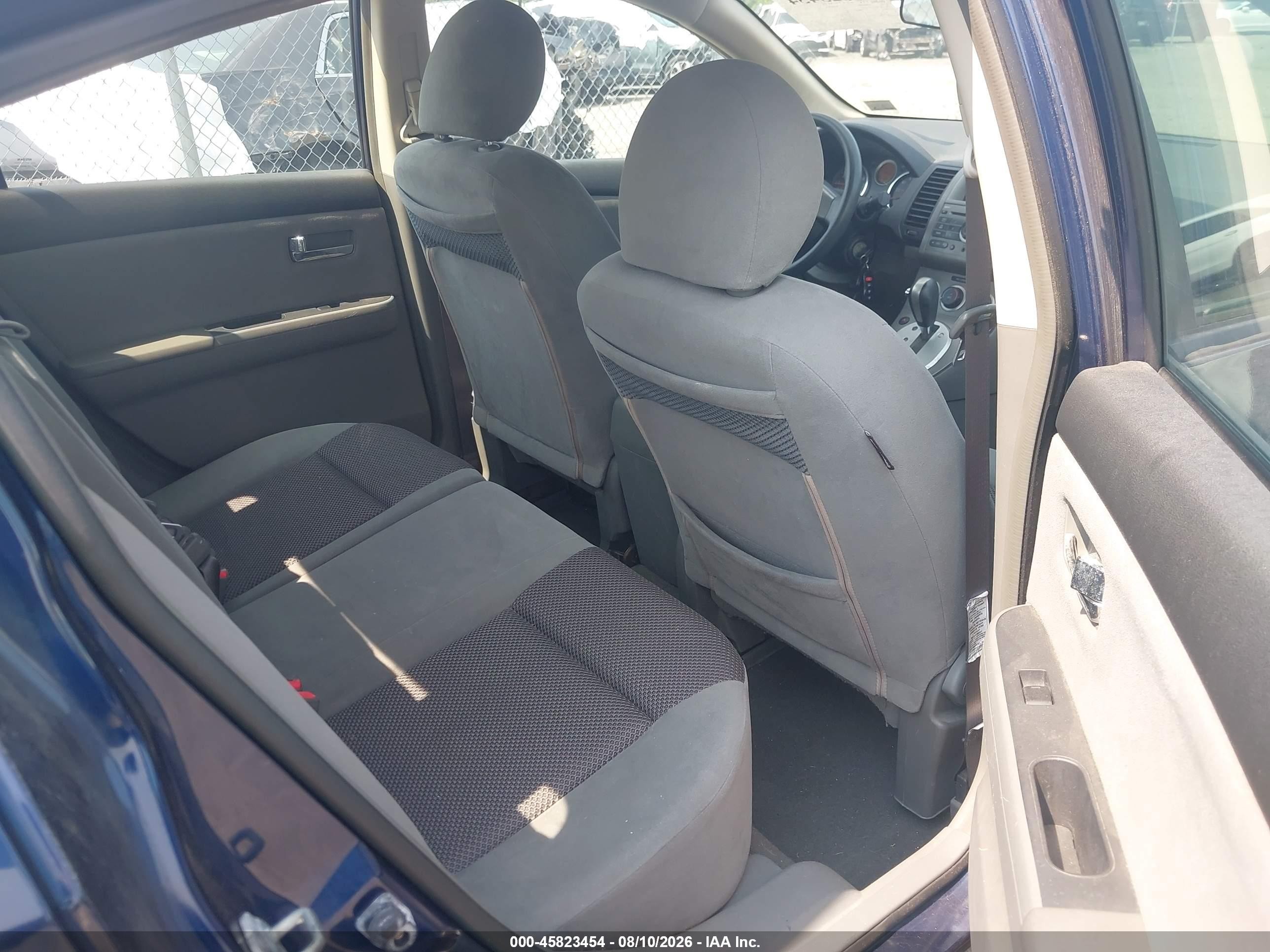 2007 Nissan Sentra 2.0s Blue vin: 3N1AB61E47L640045