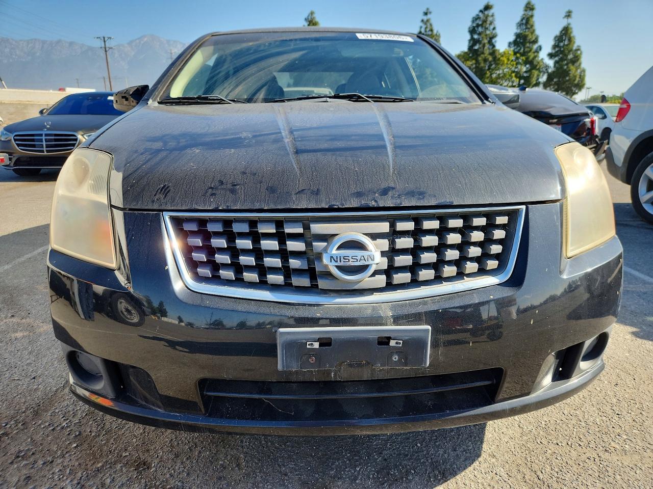 2007 Nissan Sentra Black vin: 3N1AB61E47L670081