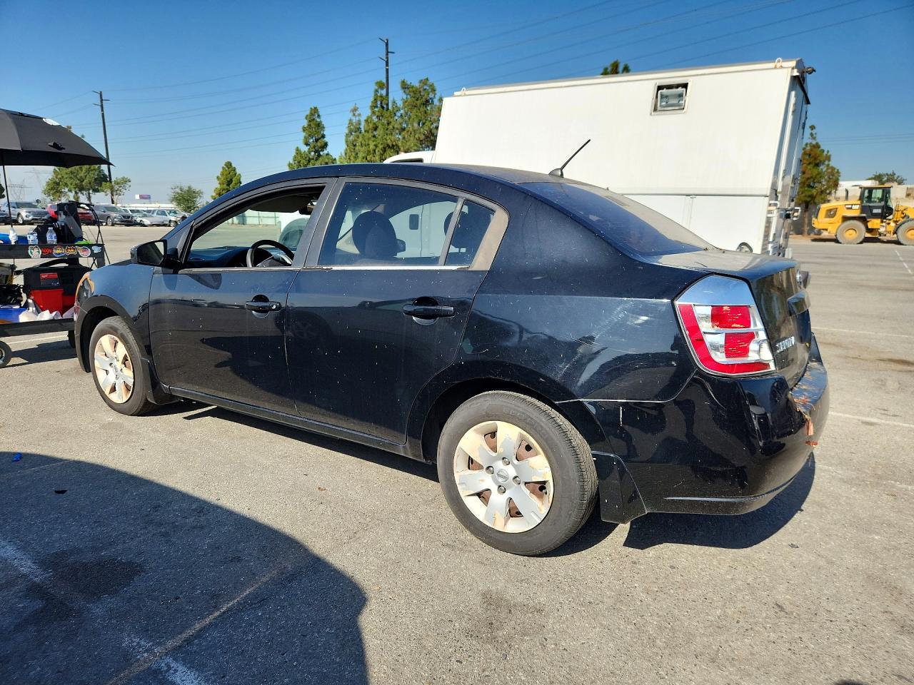 2007 Nissan Sentra Black vin: 3N1AB61E47L670081