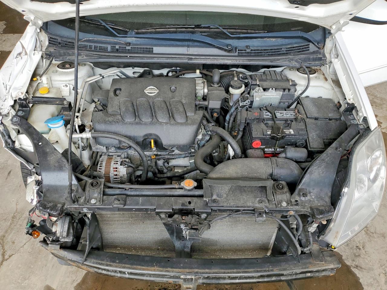 2008 Nissan Sentra 2.0 White vin: 3N1AB61E48L673273