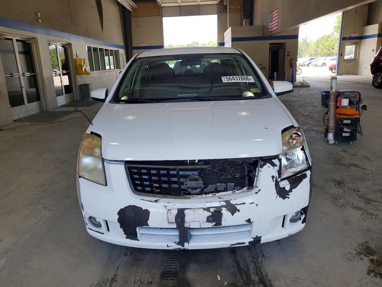 2008 Nissan Sentra 2.0 White vin: 3N1AB61E48L674696