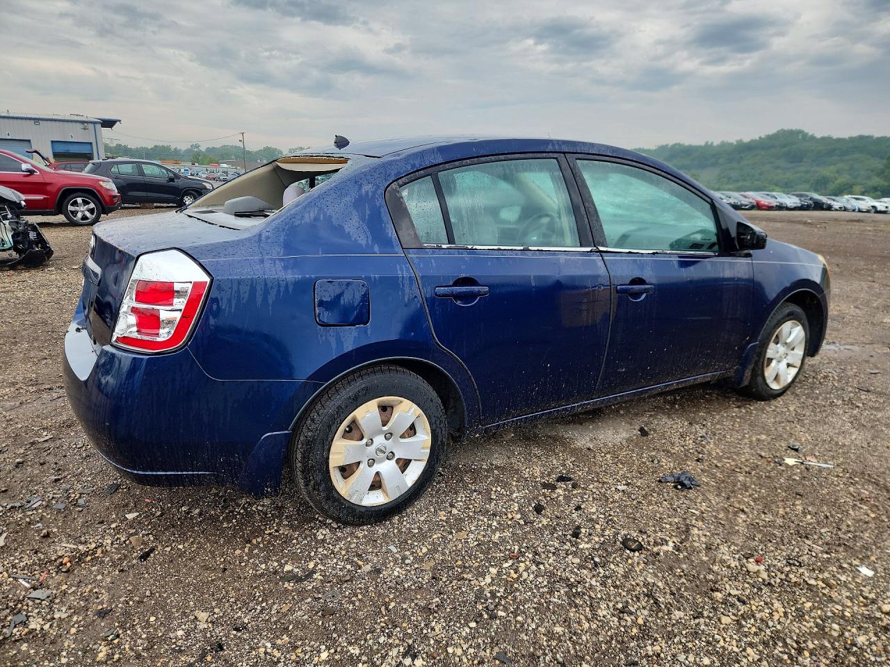 2008 Nissan Sentra 2.0 Синий vin: 3N1AB61E48L730541