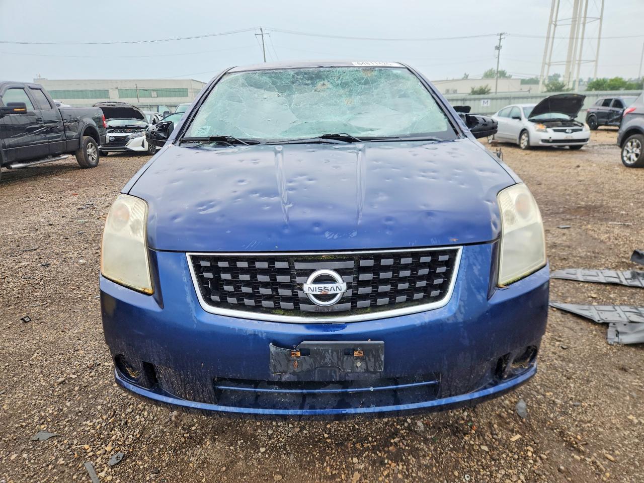 2008 Nissan Sentra 2.0 Синий vin: 3N1AB61E48L730541