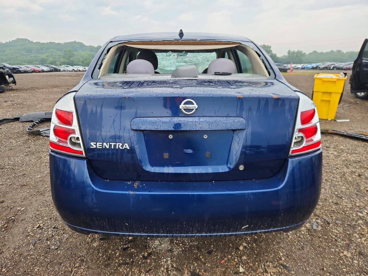 2008 Nissan Sentra 2.0 Синий vin: 3N1AB61E48L730541