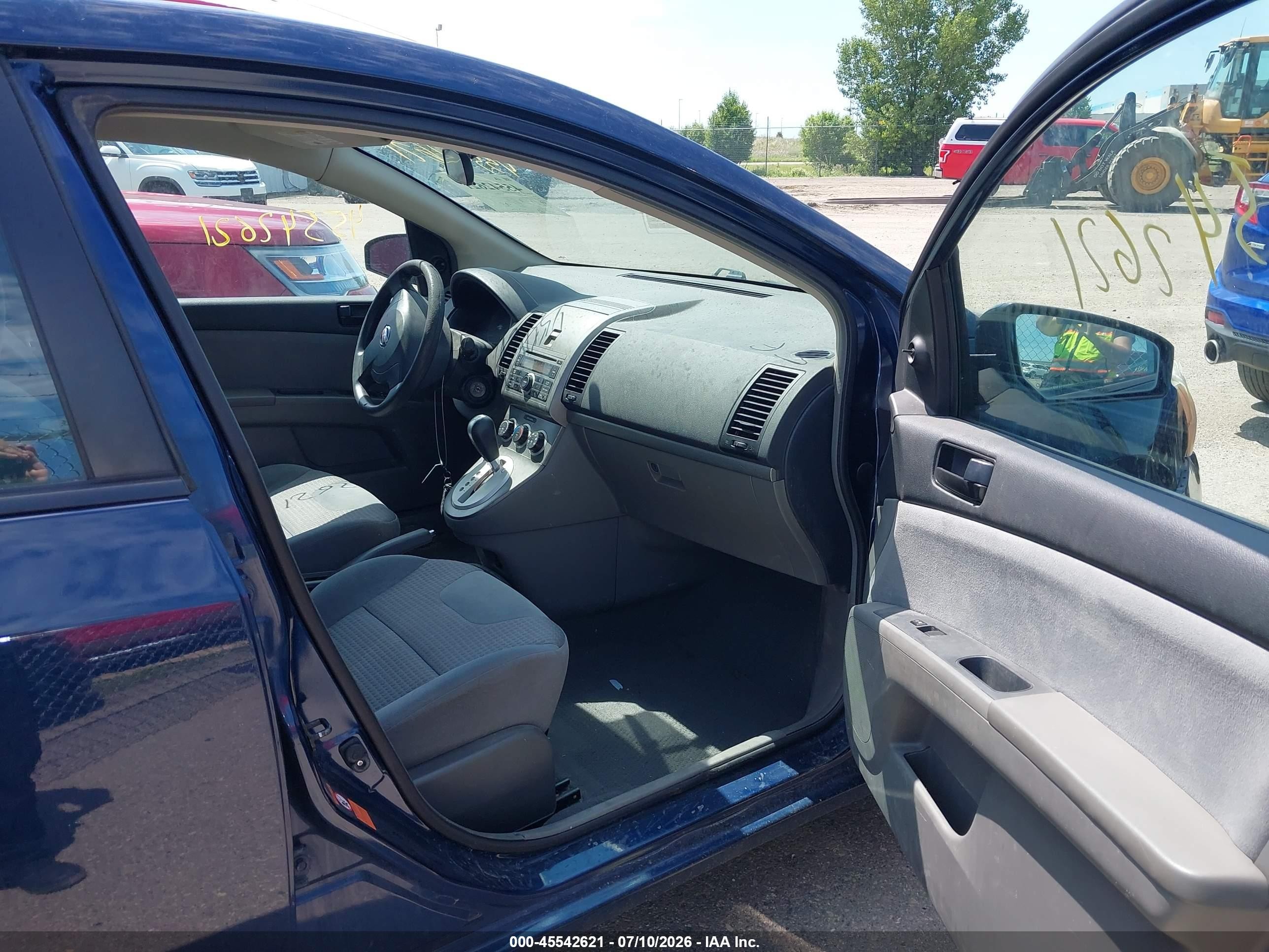 2008 Nissan Sentra 2.0 Dark Blue vin: 3N1AB61E48L739692