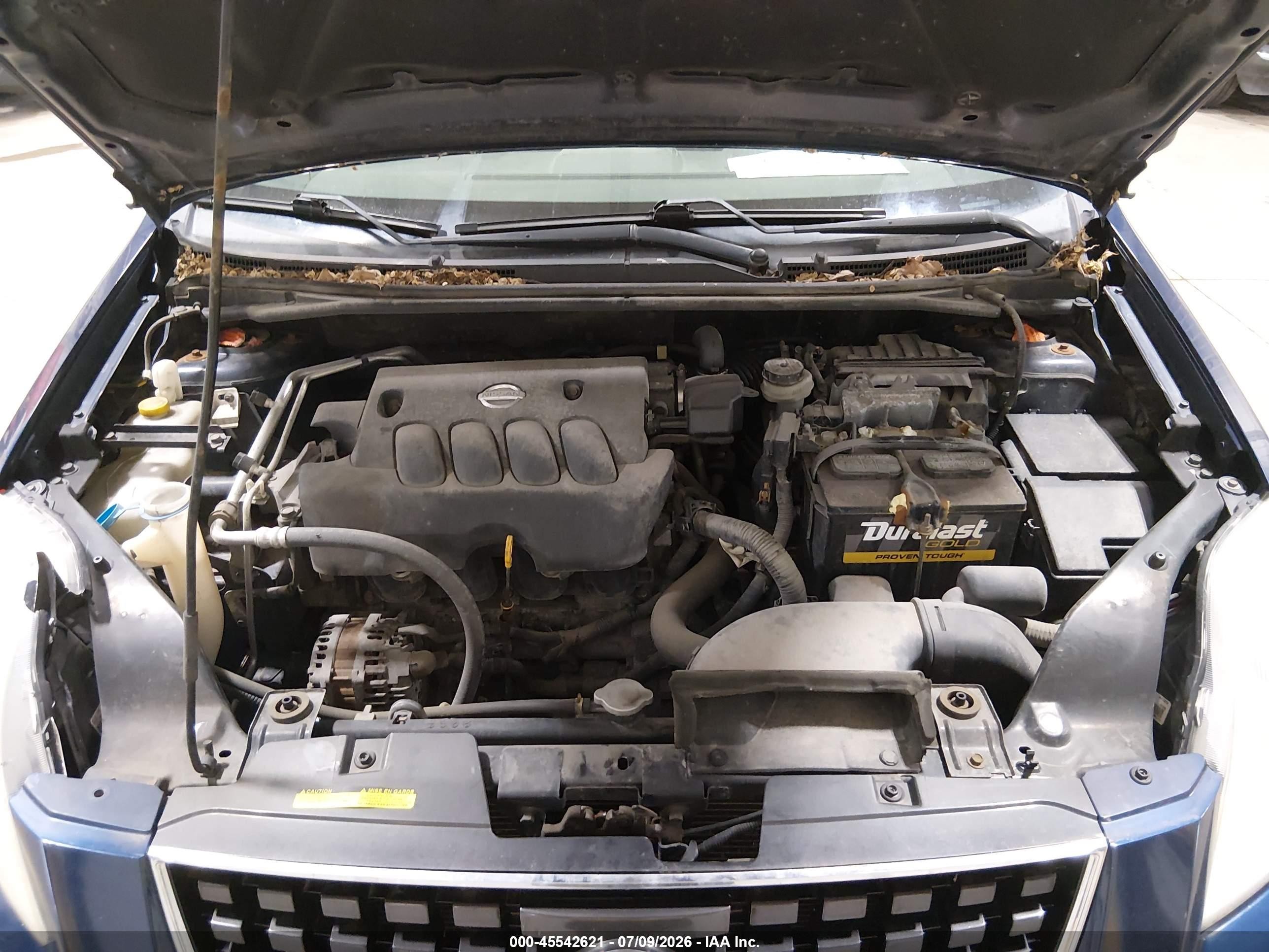 2008 Nissan Sentra 2.0 Dark Blue vin: 3N1AB61E48L739692