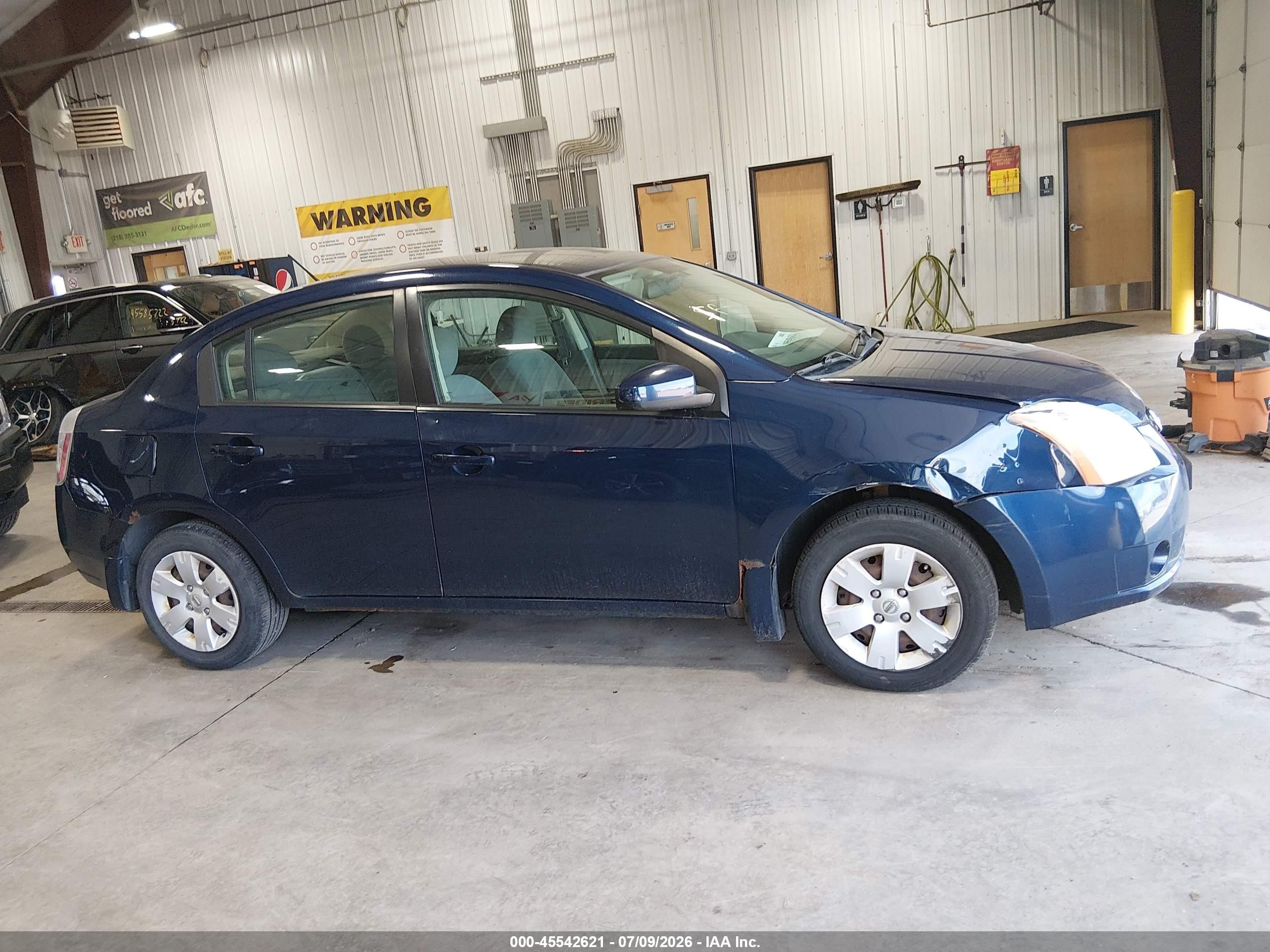 2008 Nissan Sentra 2.0 Dark Blue vin: 3N1AB61E48L739692