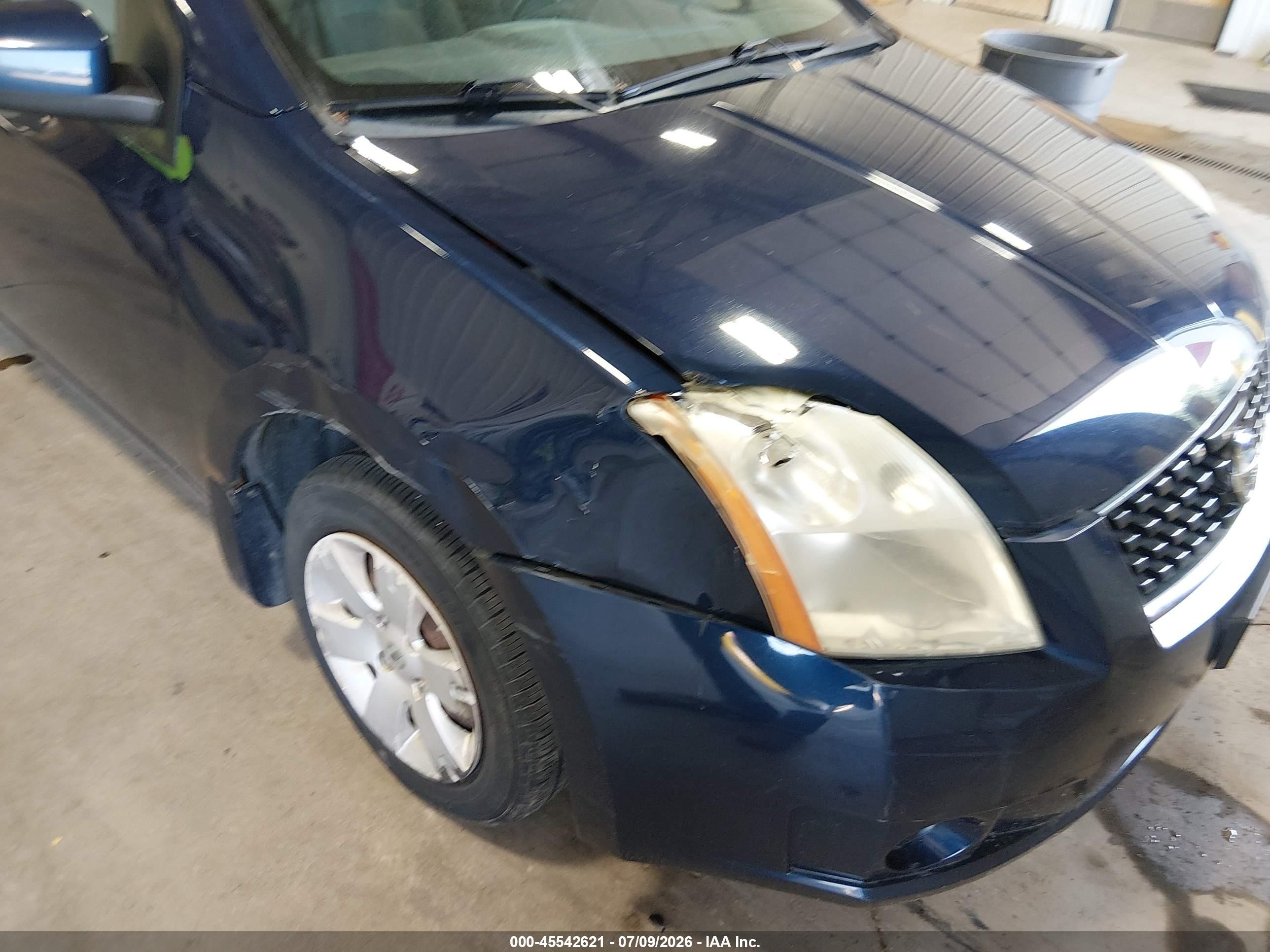 2008 Nissan Sentra 2.0 Dark Blue vin: 3N1AB61E48L739692