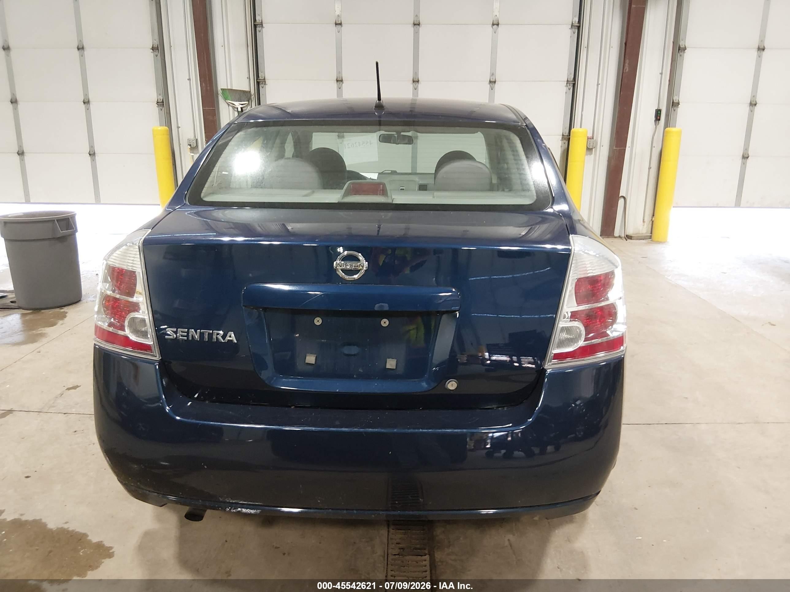 2008 Nissan Sentra 2.0 Dark Blue vin: 3N1AB61E48L739692