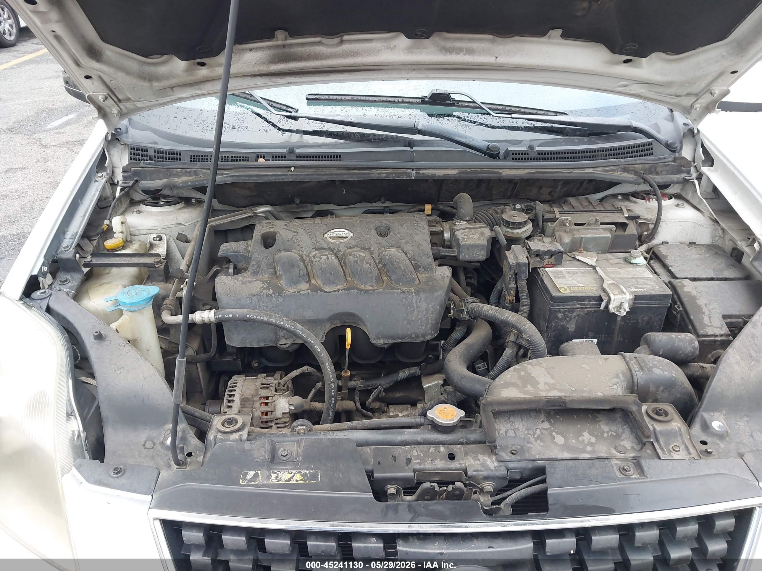 2008 Nissan Sentra 2.0 Белый vin: 3N1AB61E48L743838
