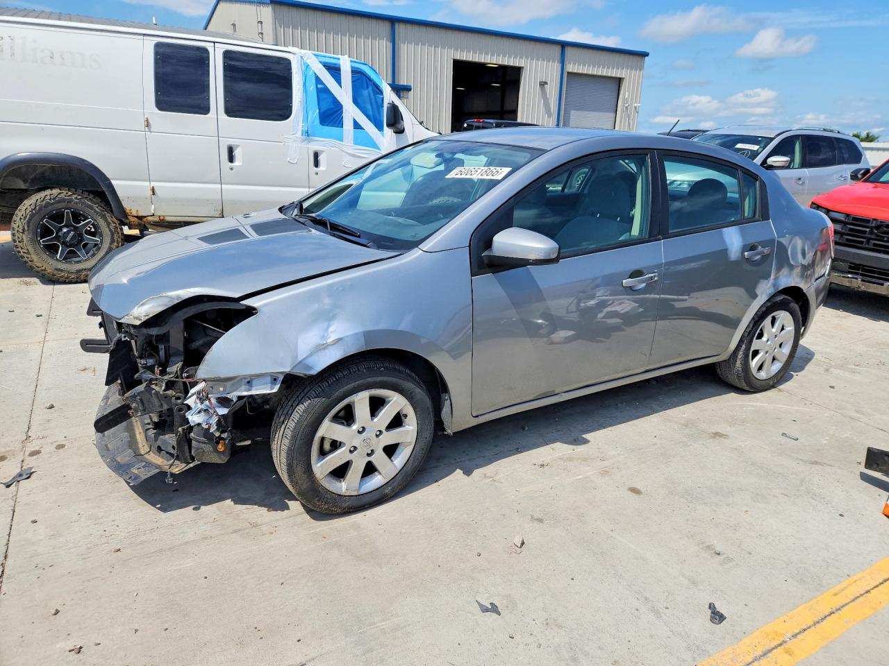 2009 Nissan Sentra 2.0 Silver vin: 3N1AB61E49L614306
