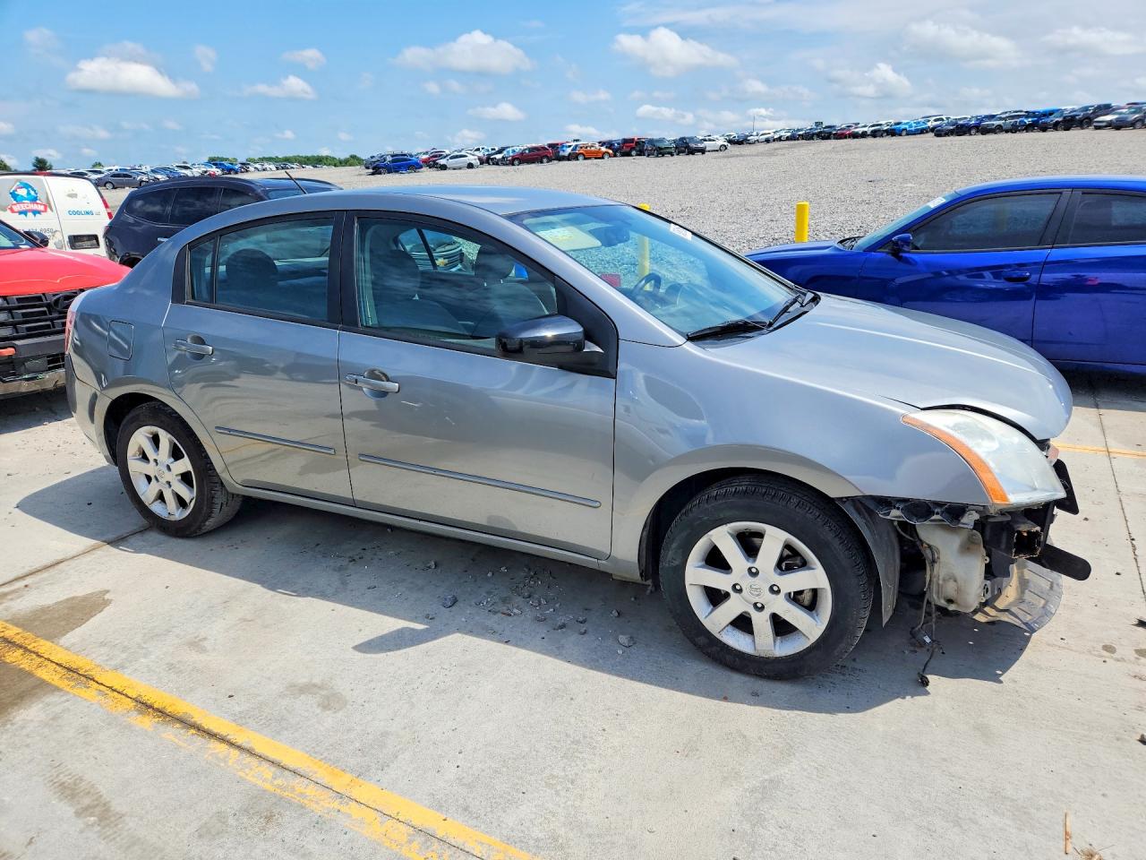 2009 Nissan Sentra 2.0 Silver vin: 3N1AB61E49L614306