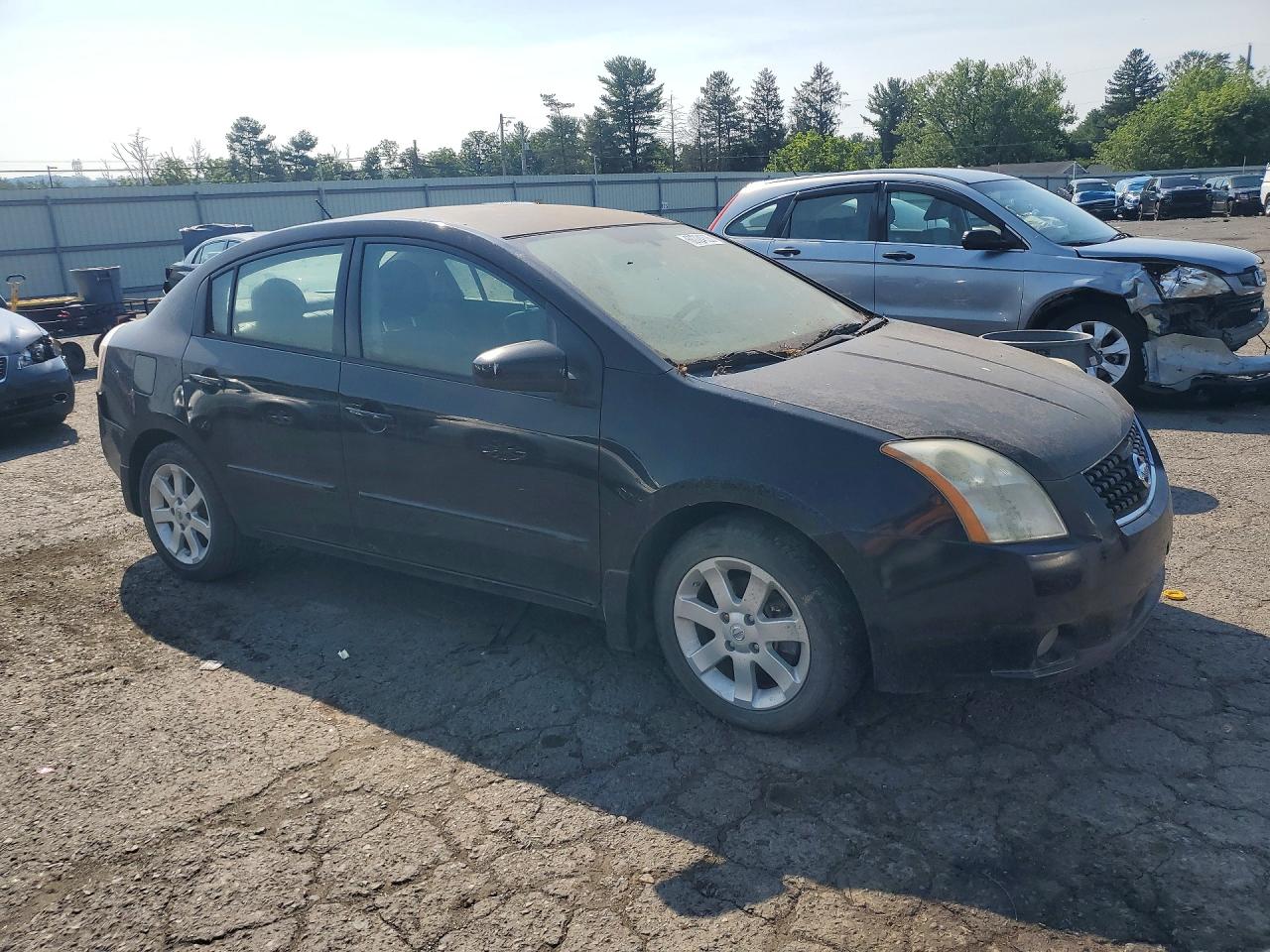 2009 Nissan Sentra Black vin: 3N1AB61E49L615830
