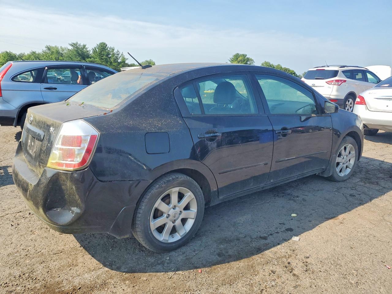 2009 Nissan Sentra Black vin: 3N1AB61E49L615830