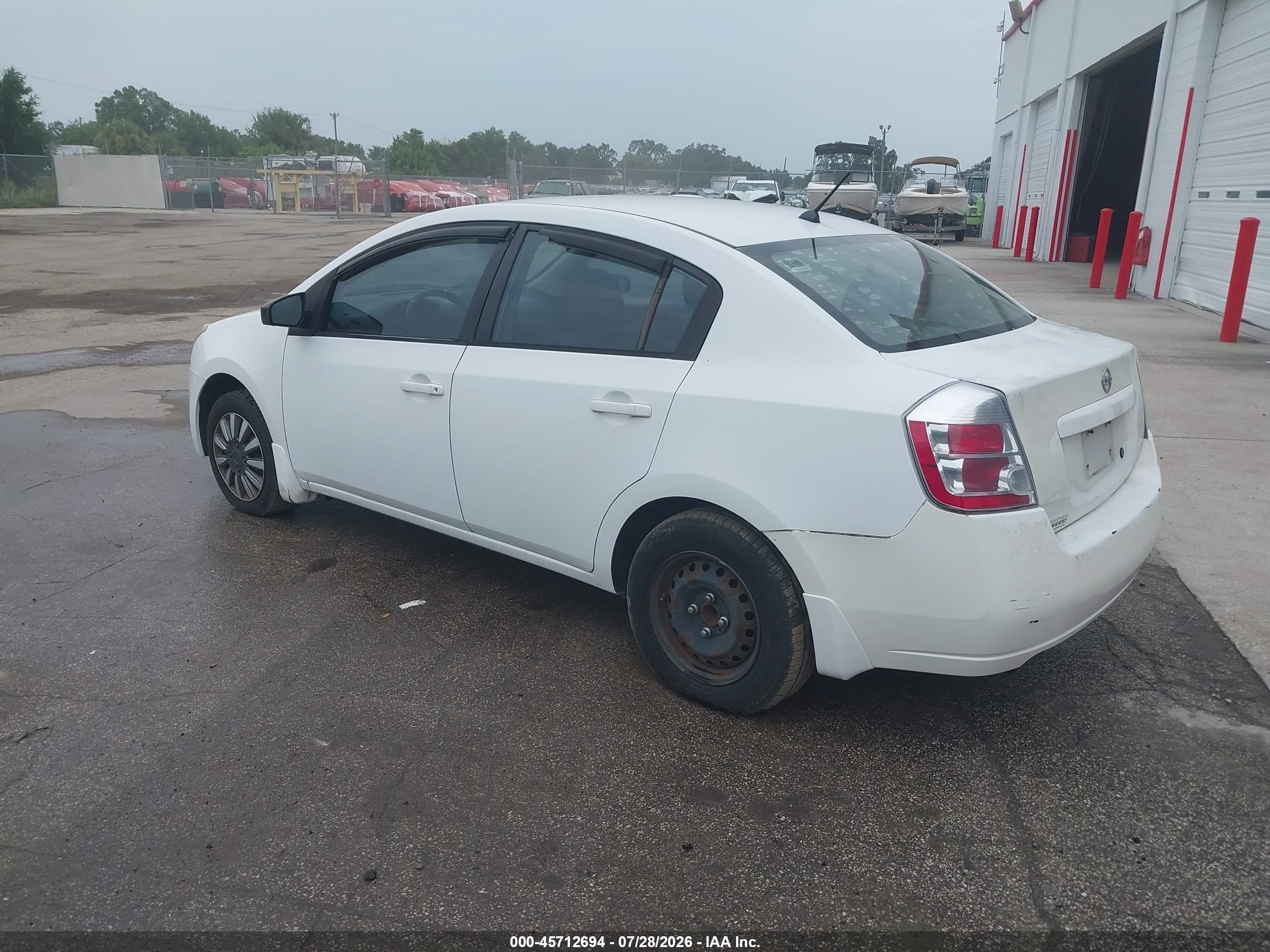 2009 Nissan Sentra 2.0 White vin: 3N1AB61E49L628917