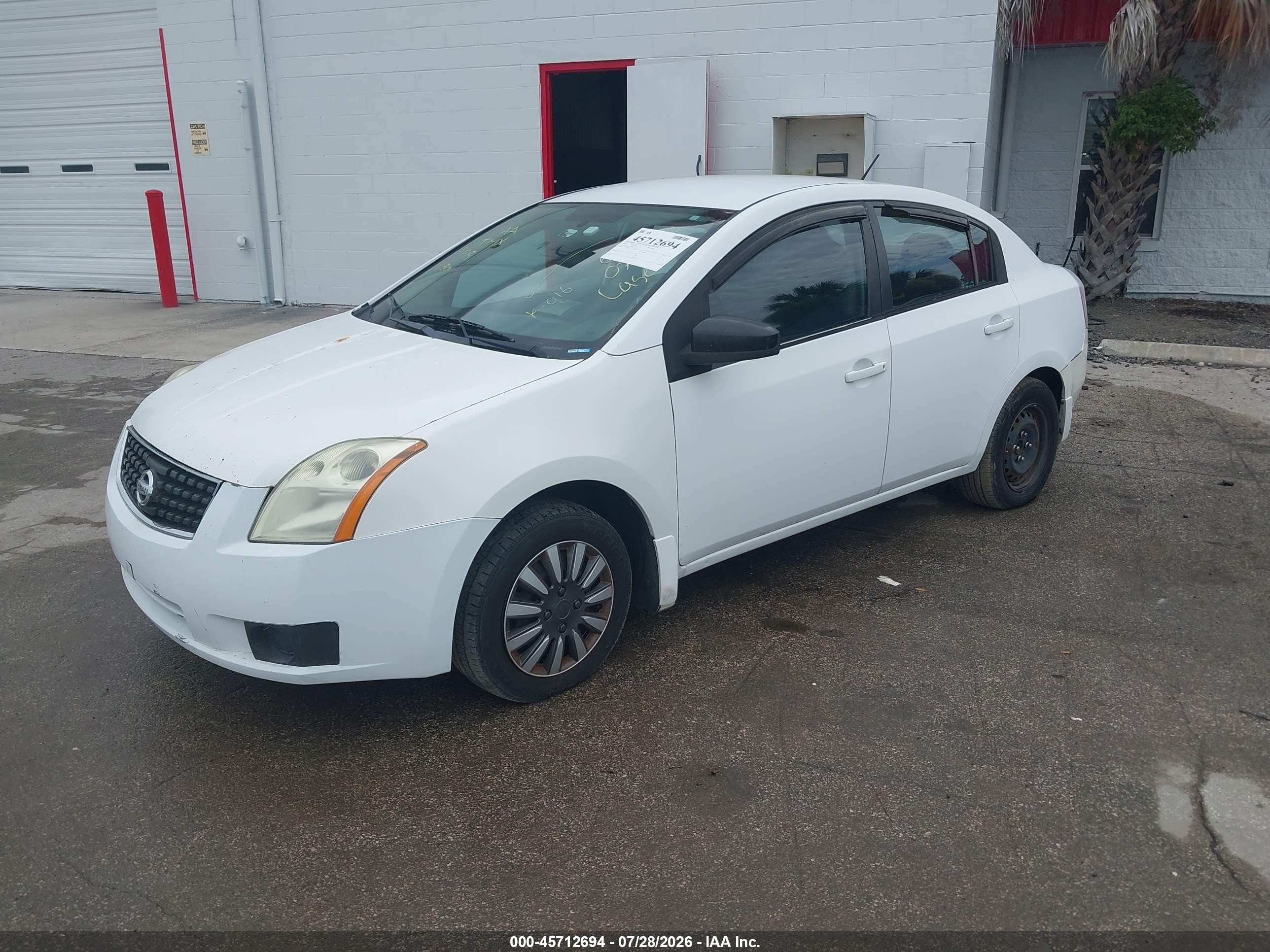2009 Nissan Sentra 2.0 White vin: 3N1AB61E49L628917
