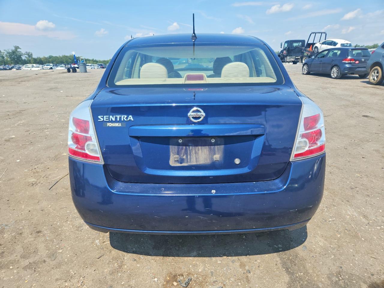 2009 Nissan Sentra 2.0 Blue vin: 3N1AB61E49L633163