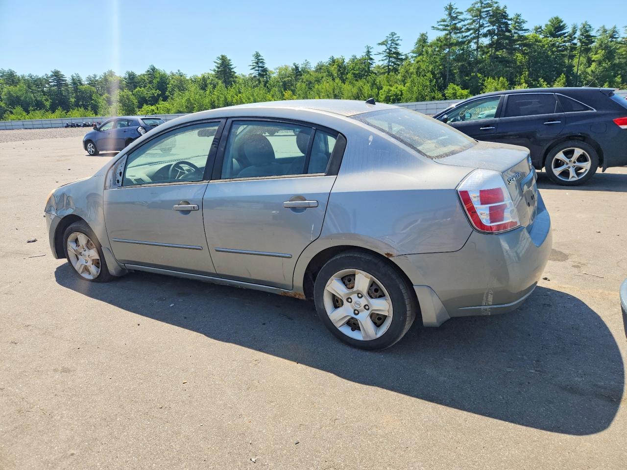 2009 Nissan Sentra Silver vin: 3N1AB61E49L652974