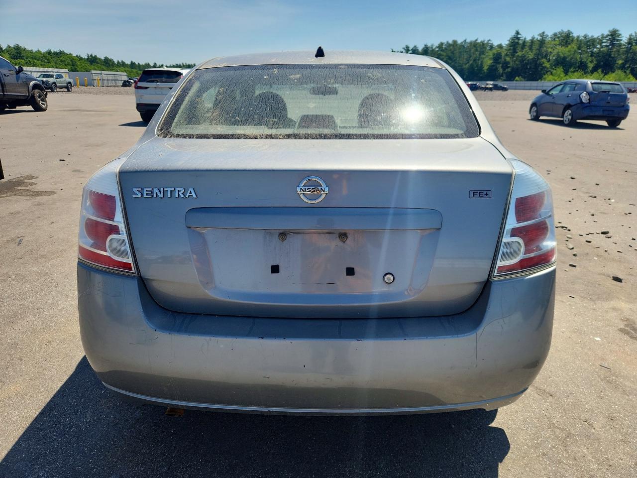 2009 Nissan Sentra Silver vin: 3N1AB61E49L652974