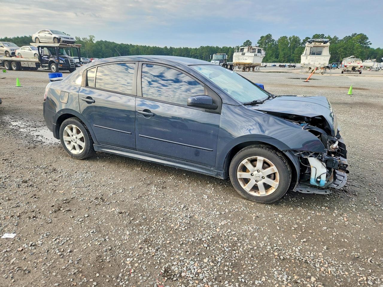 2009 Nissan Sentra 2.0 Blue vin: 3N1AB61E49L665286