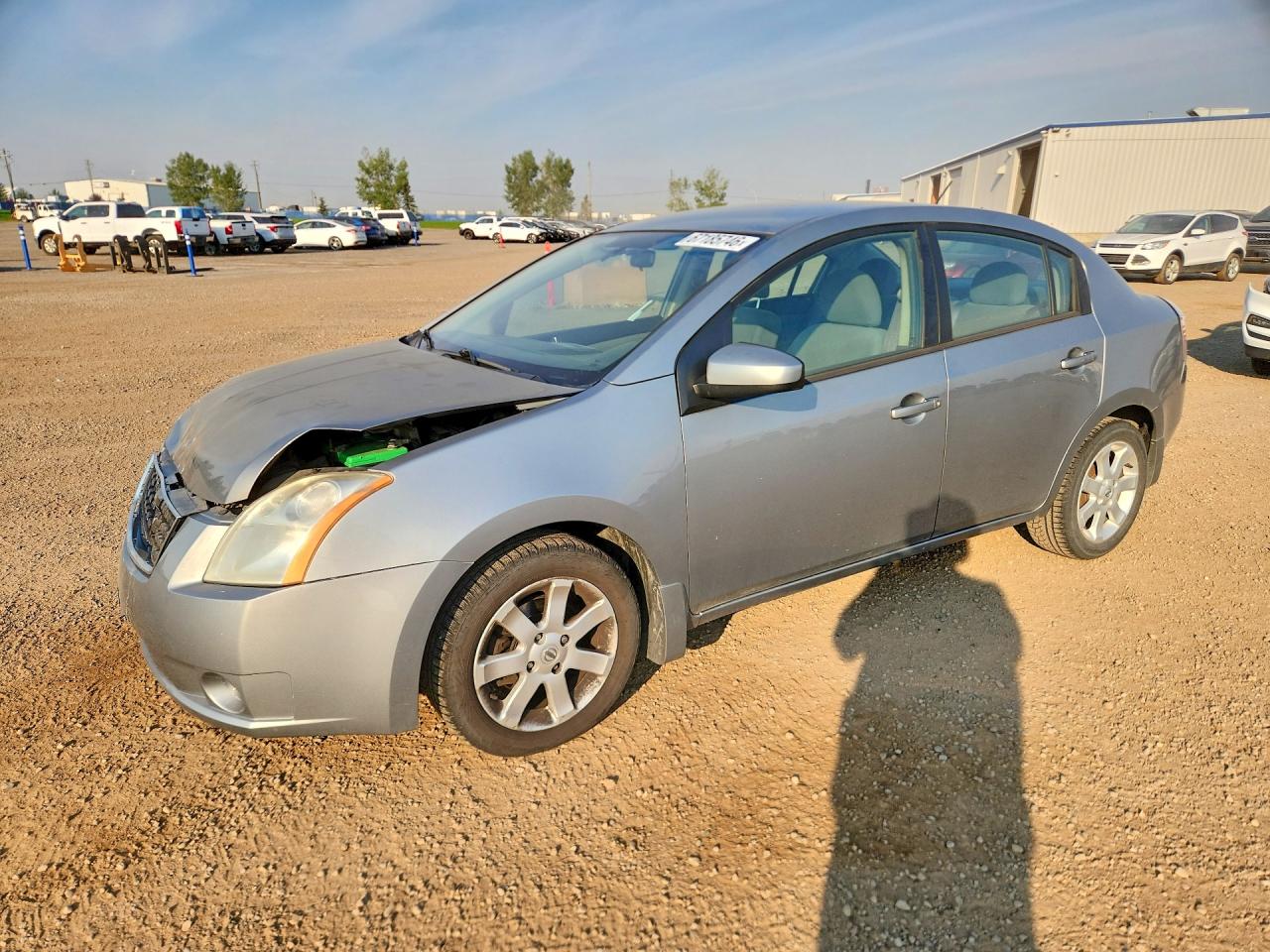 2009 Niss Sentra 2.0 Gray vin: 3N1AB61E49L675431