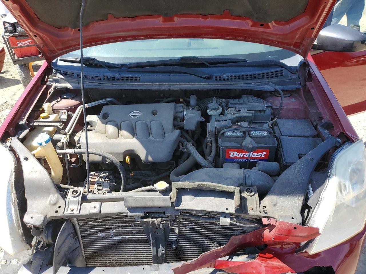 2007 Nissan Sentra 2.0 Burgundy vin: 3N1AB61E57L606860