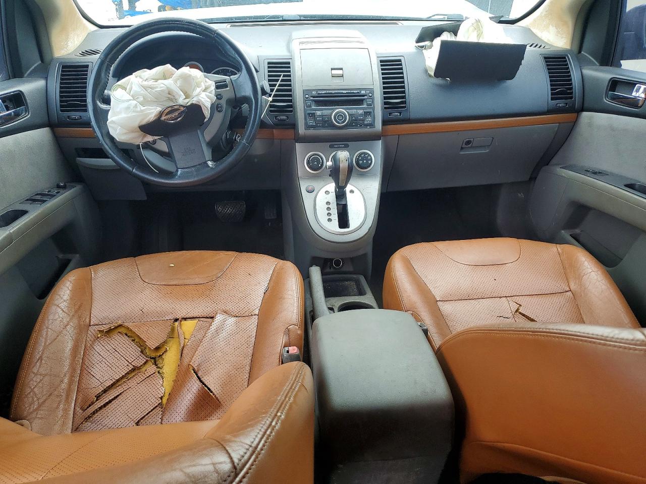 2007 Nissan Sentra 2.0 Gray vin: 3N1AB61E57L620418