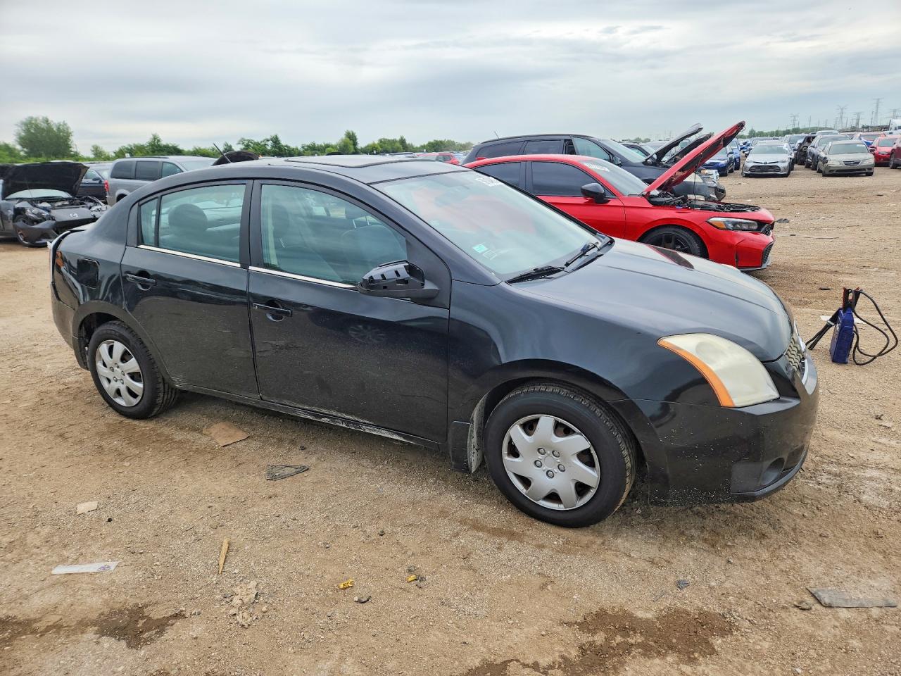 2007 Nissan Sentra 2.0/2.0s/2.0sl Black vin: 3N1AB61E57L626560