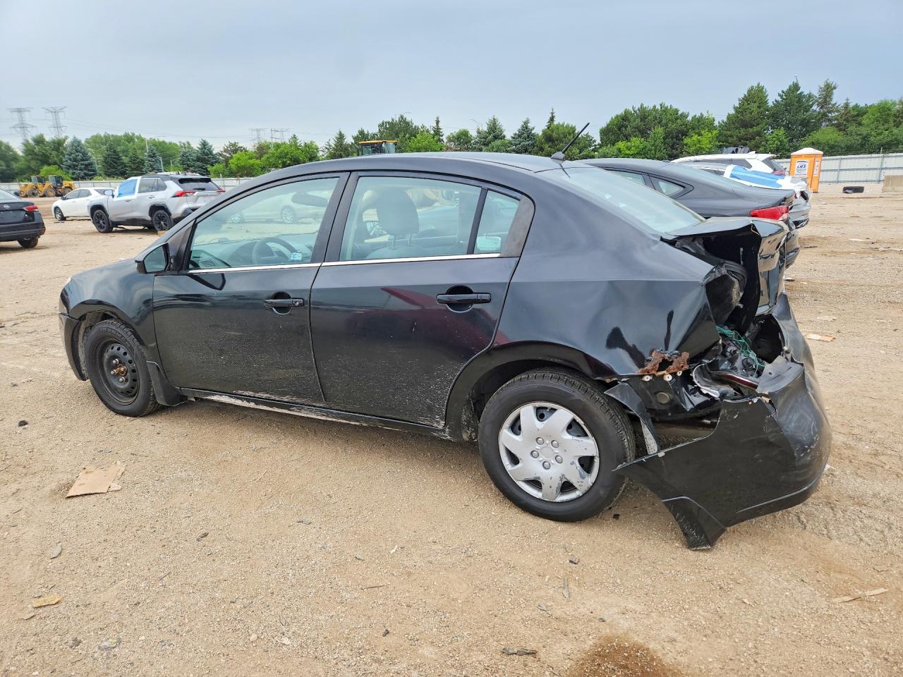 2007 Nissan Sentra 2.0/2.0s/2.0sl Black vin: 3N1AB61E57L626560