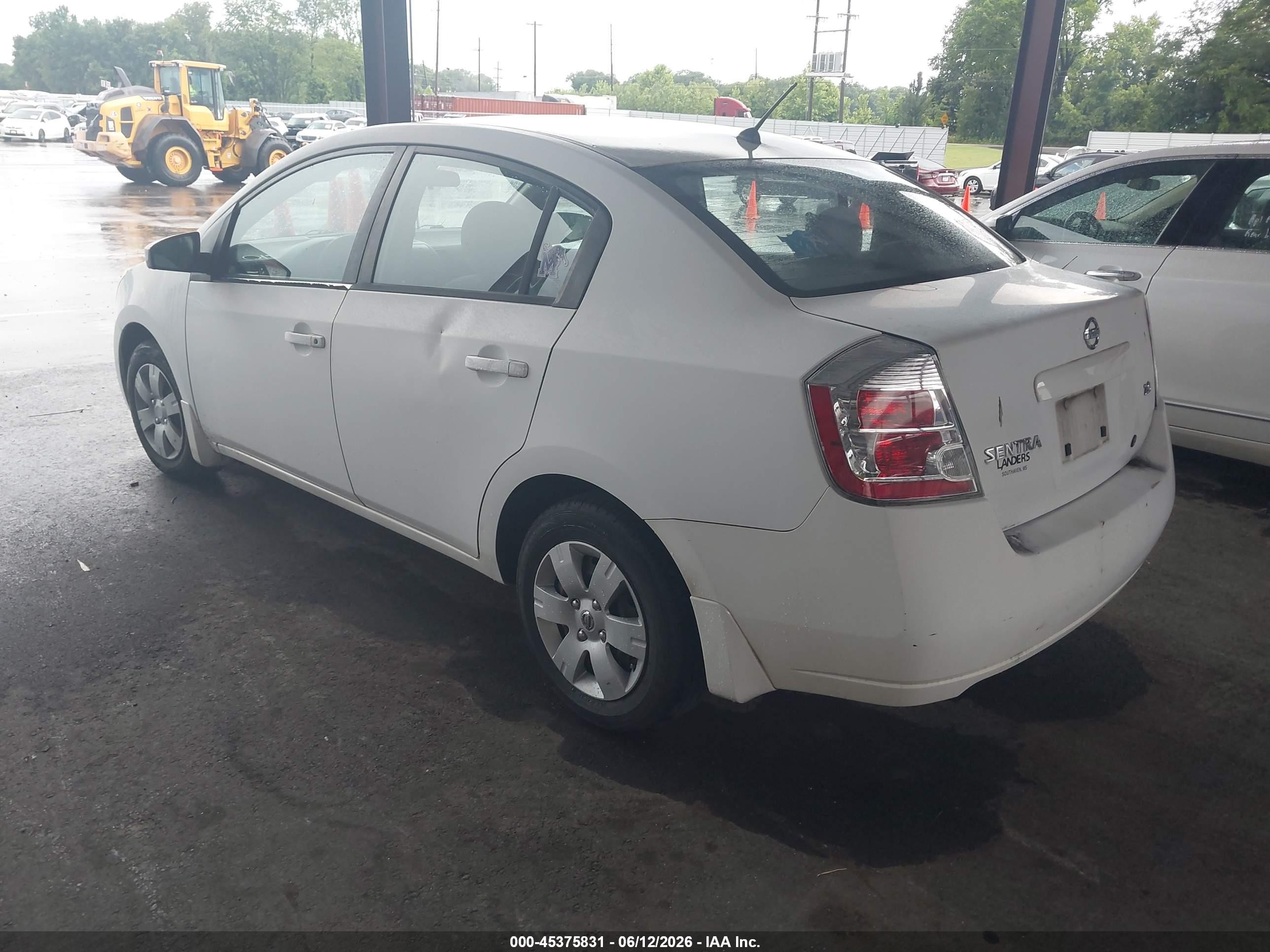 2007 Nissan Sentra 2.0 Серый vin: 3N1AB61E57L669263